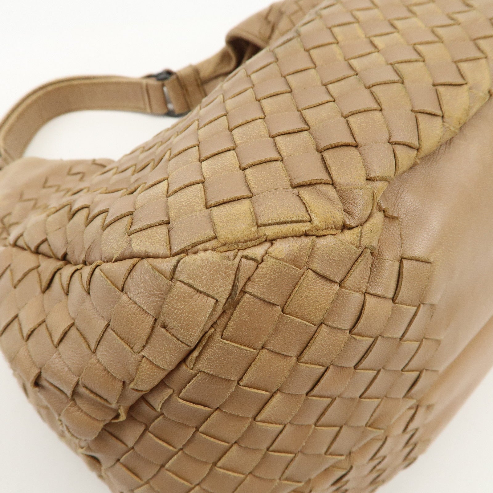 BOTTEGA VENETA Intrecciato Campana Medium Shoulder Bag 125787