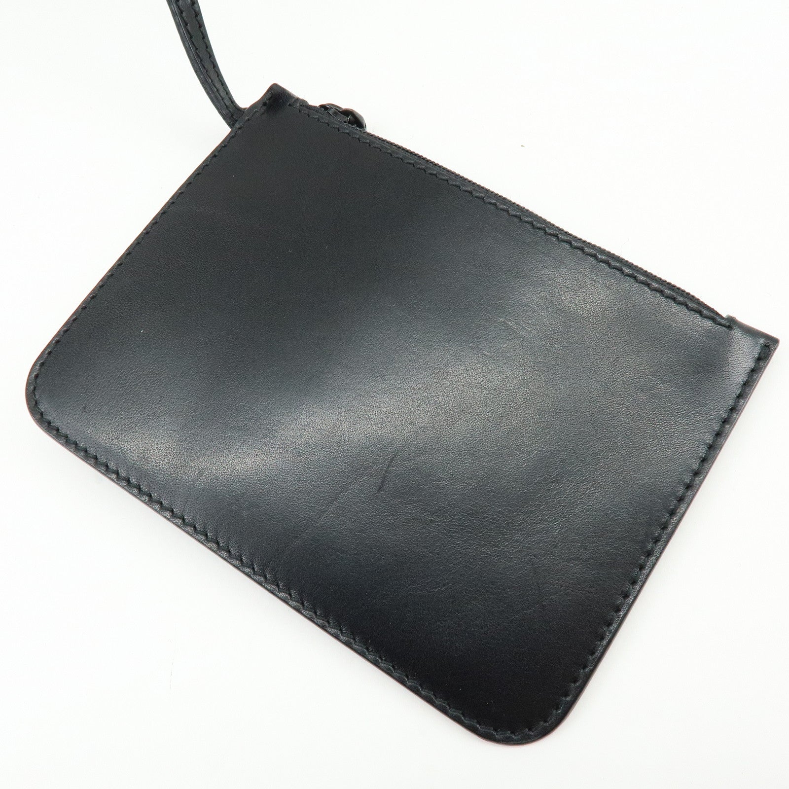 GUCCI GG Canvas Leather Tote Bag Hand Bag Black 101919