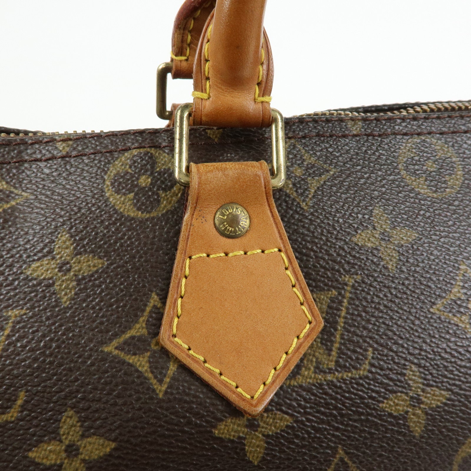 Louis Vuitton Monogram Speedy 30 Boston Bag Hand Bag Brown M41526