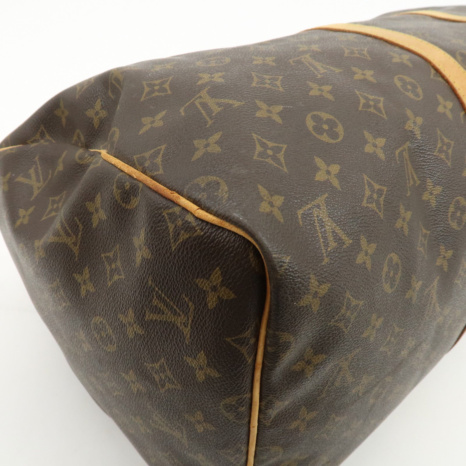 Louis Vuitton Monogram Keep All 55 Boston Bag Travel Bag M41424