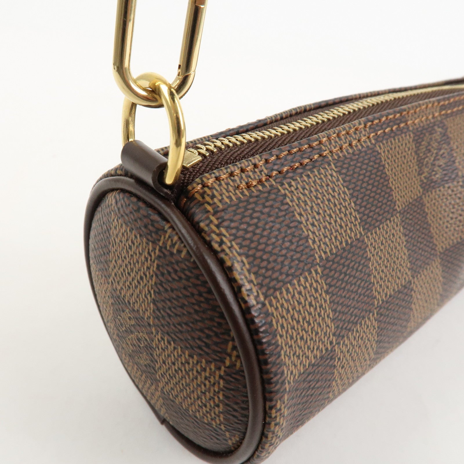 Louis Vuitton Damier Mini Pouch for Papillon Bag Damier Ebene