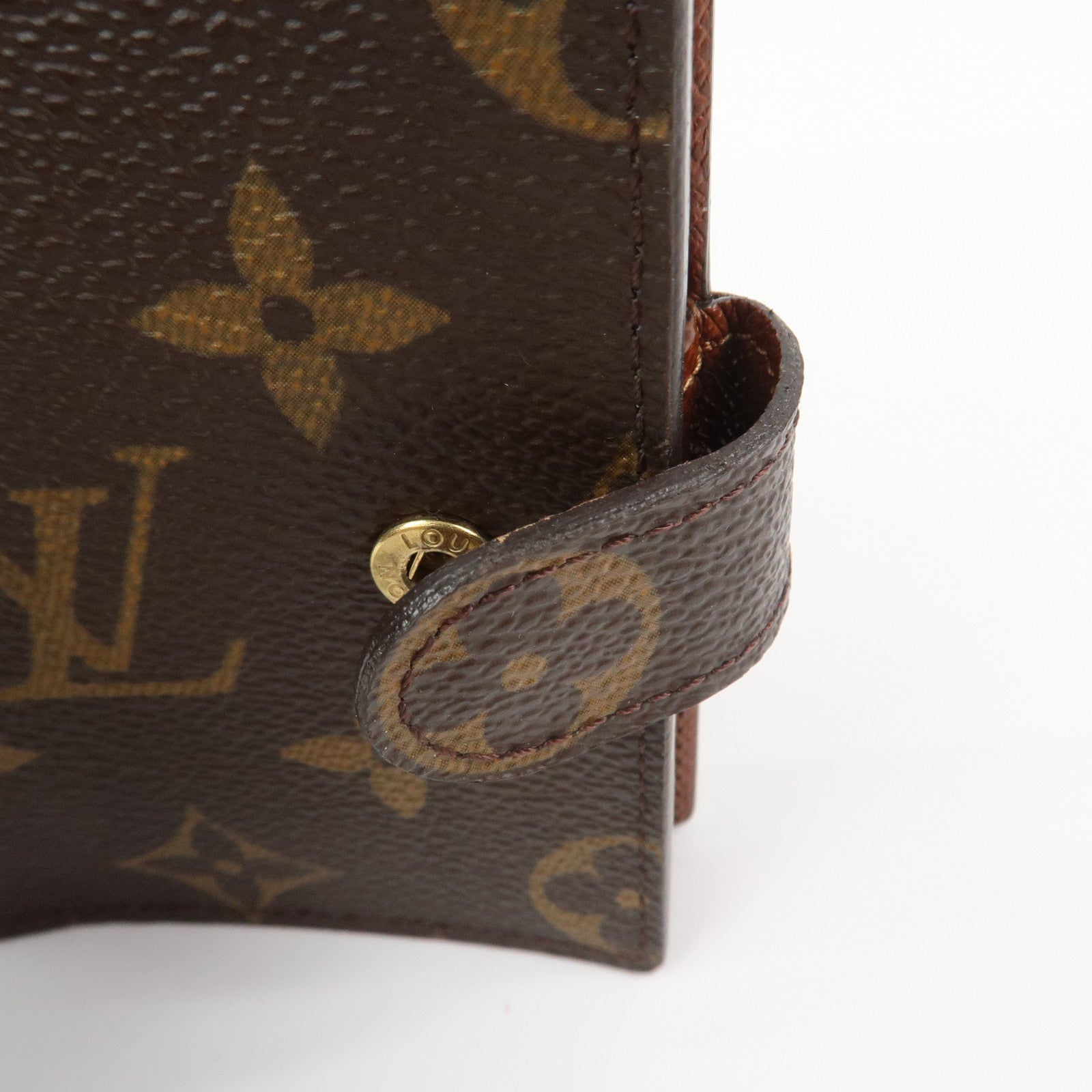 Louis Vuitton Monogram Agenda Mini Planner Cover Brown R20007