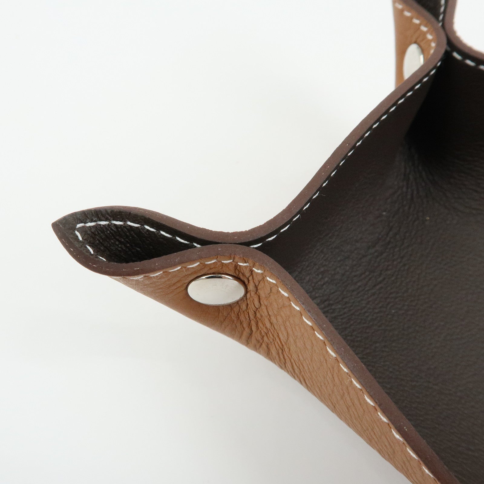 HERMES Taurillon Mises et Relances Desk H Evelyne Pencase W Stamped