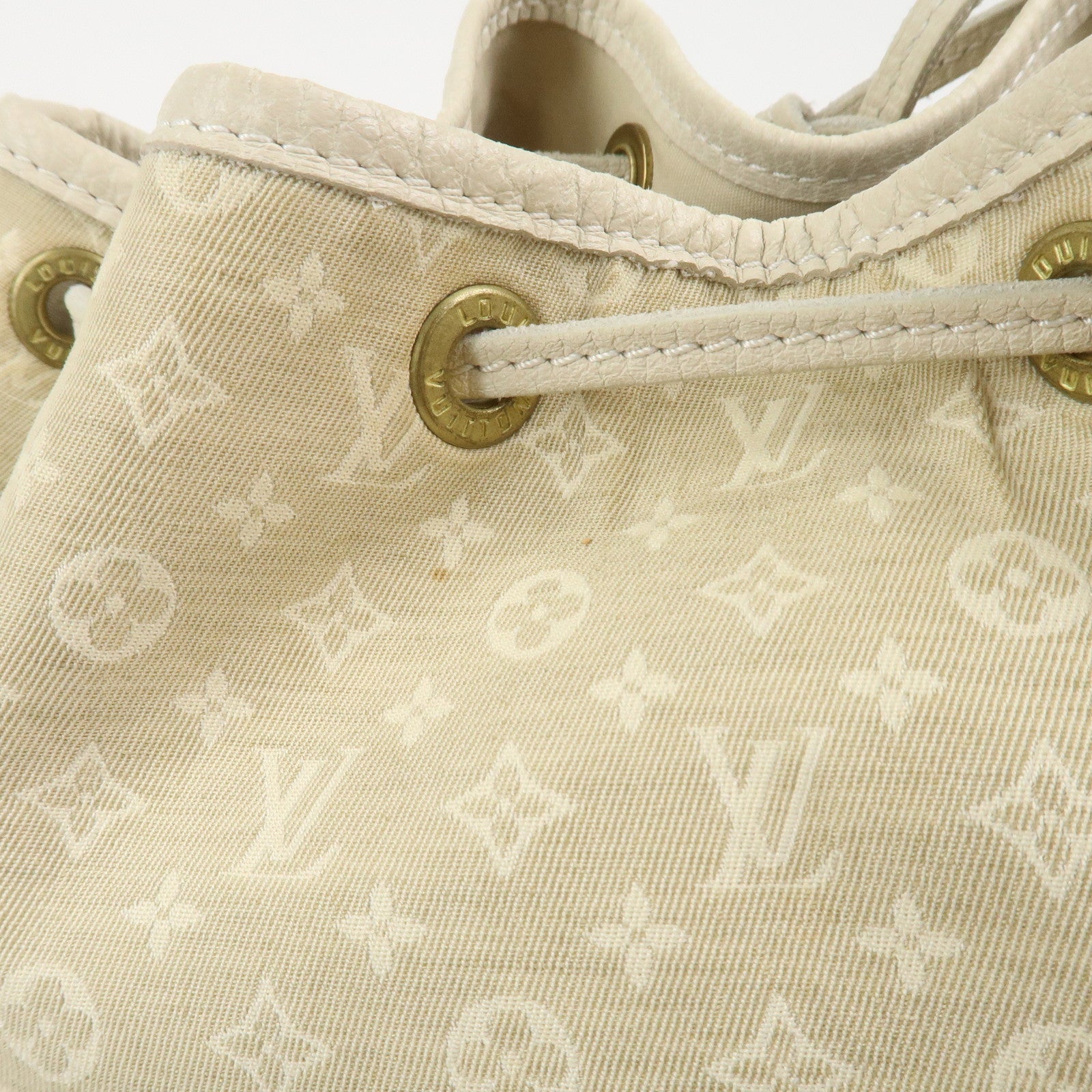 Louis Vuitton Monogram Mini Lin Leather Noe Shoulder Bag M95315