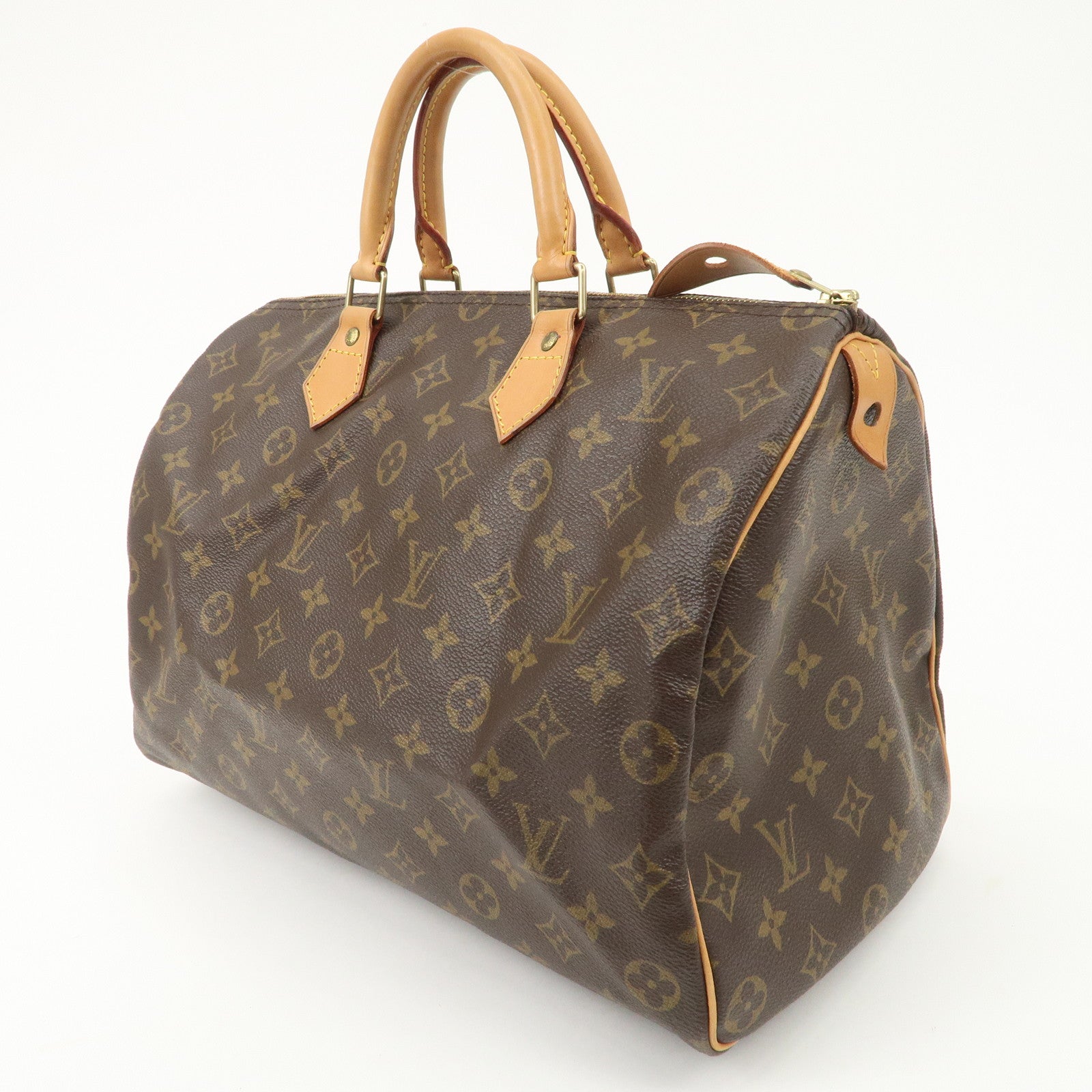 Louis Vuitton Monogram Speedy 35 Boston Bag Hand Bag M41524