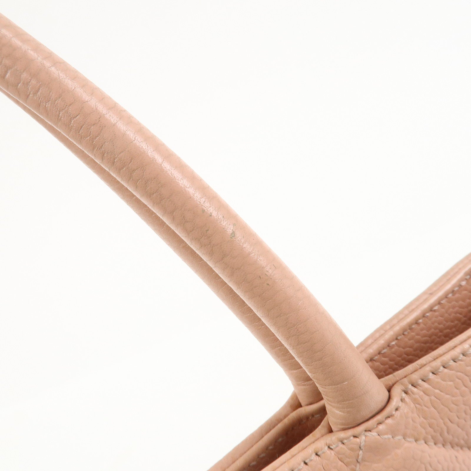 CHANEL Matelasse COCO Mark Medallion Tote Bag Hand Bag Pink A01804