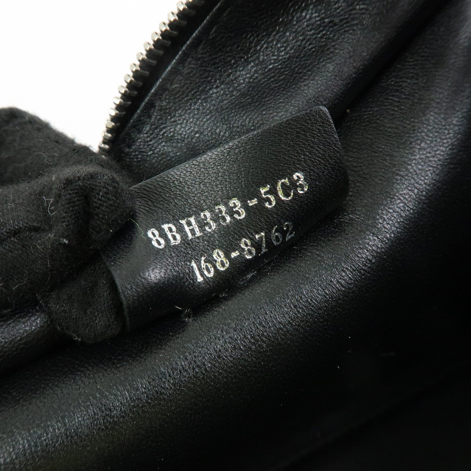 FENDI 3Jours Leather 2Way Shoulder Bag Hand Bag Black 8BH333