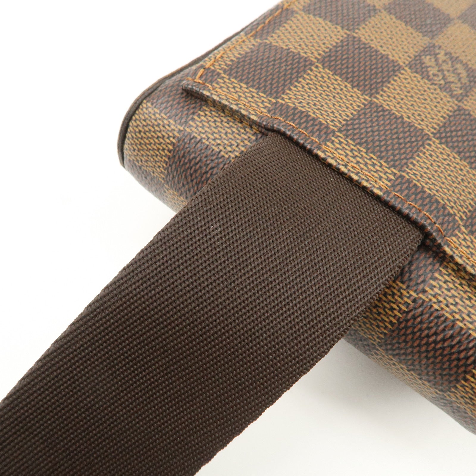 Louis Vuitton Damier Ebene Geronimos Crossbody Bag Waist Bag N51994 Used
