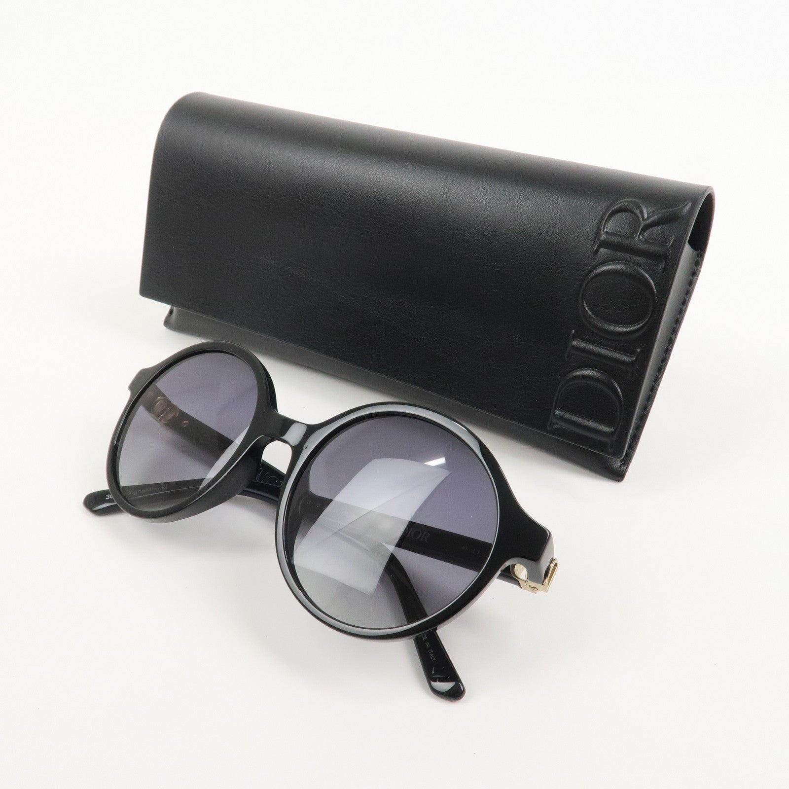 Christian Dior Plastic Sunglasses Black *3 51□20 135 Rx W A