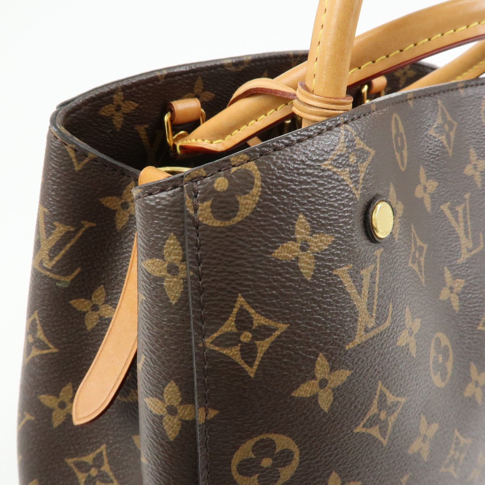 Louis Vuitton Monogram Montaigne MM 2Way Bag Hand Bag M41056