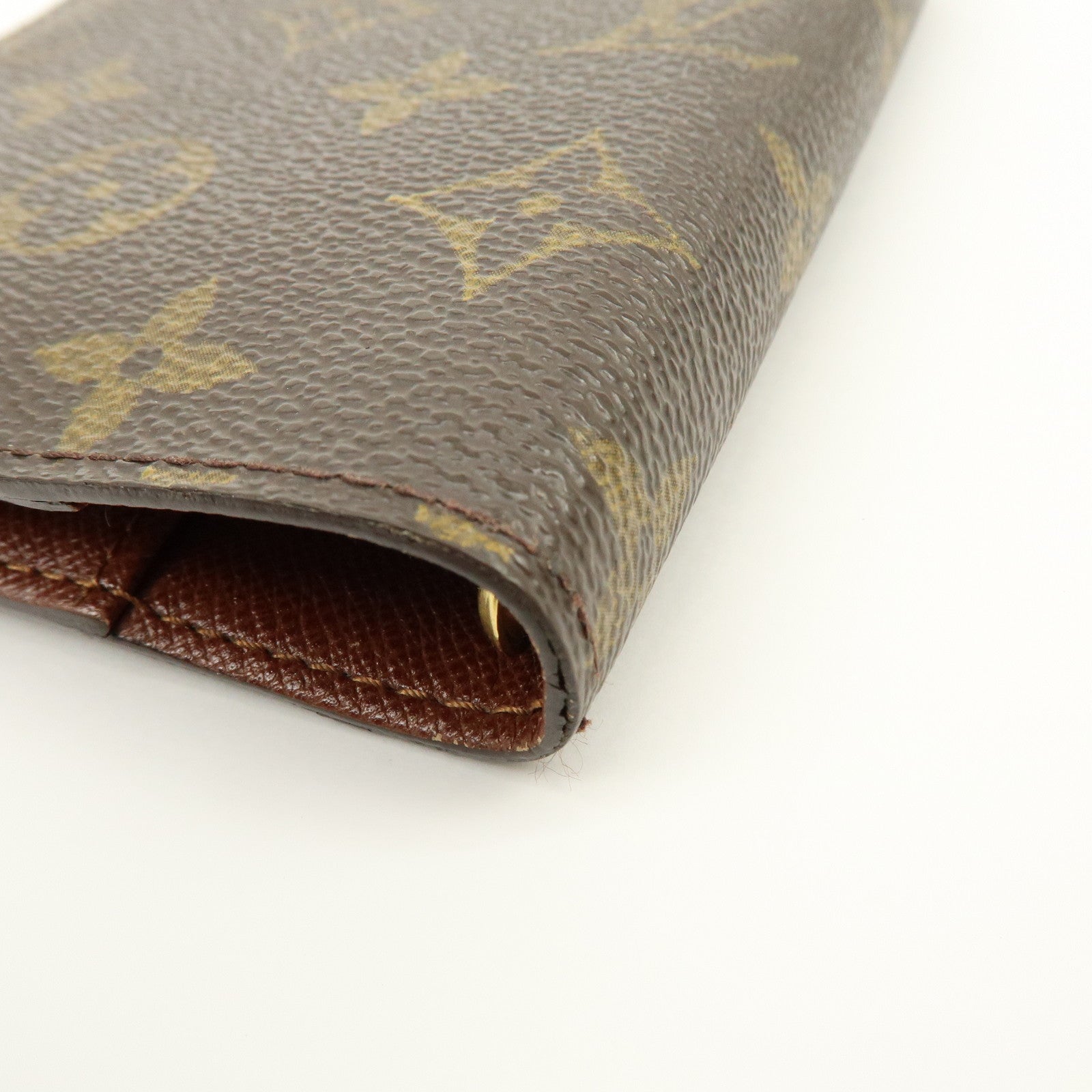 Louis Vuitton Monogram Agenda PM Planner Cover Brown R20005