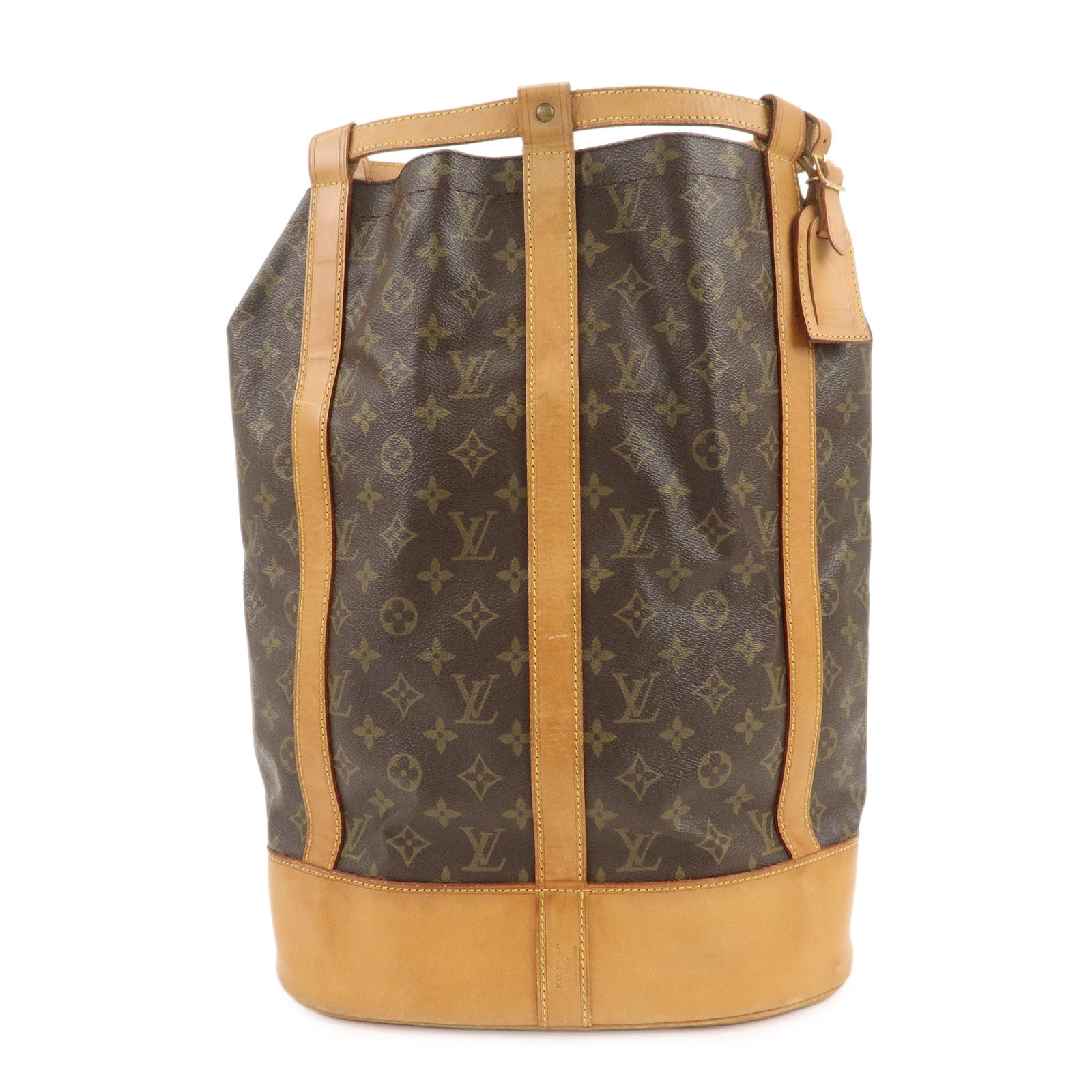 Louis Vuitton Monogram Randonnee GM Shoulder Bag Brown M42244