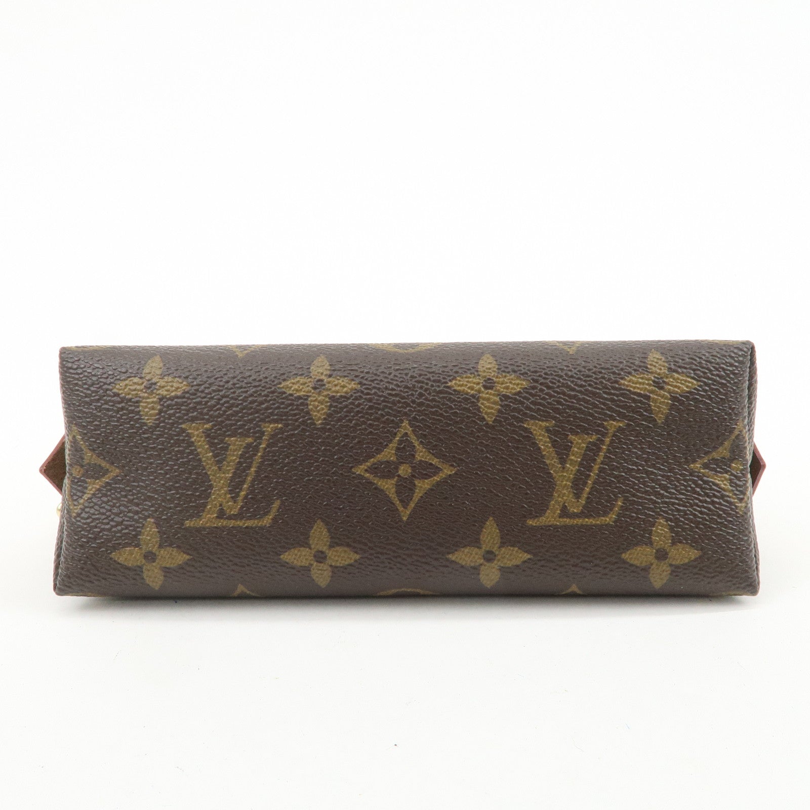 Louis Vuitton Monogram Pochette Cosmetic Pouch Brown M47515