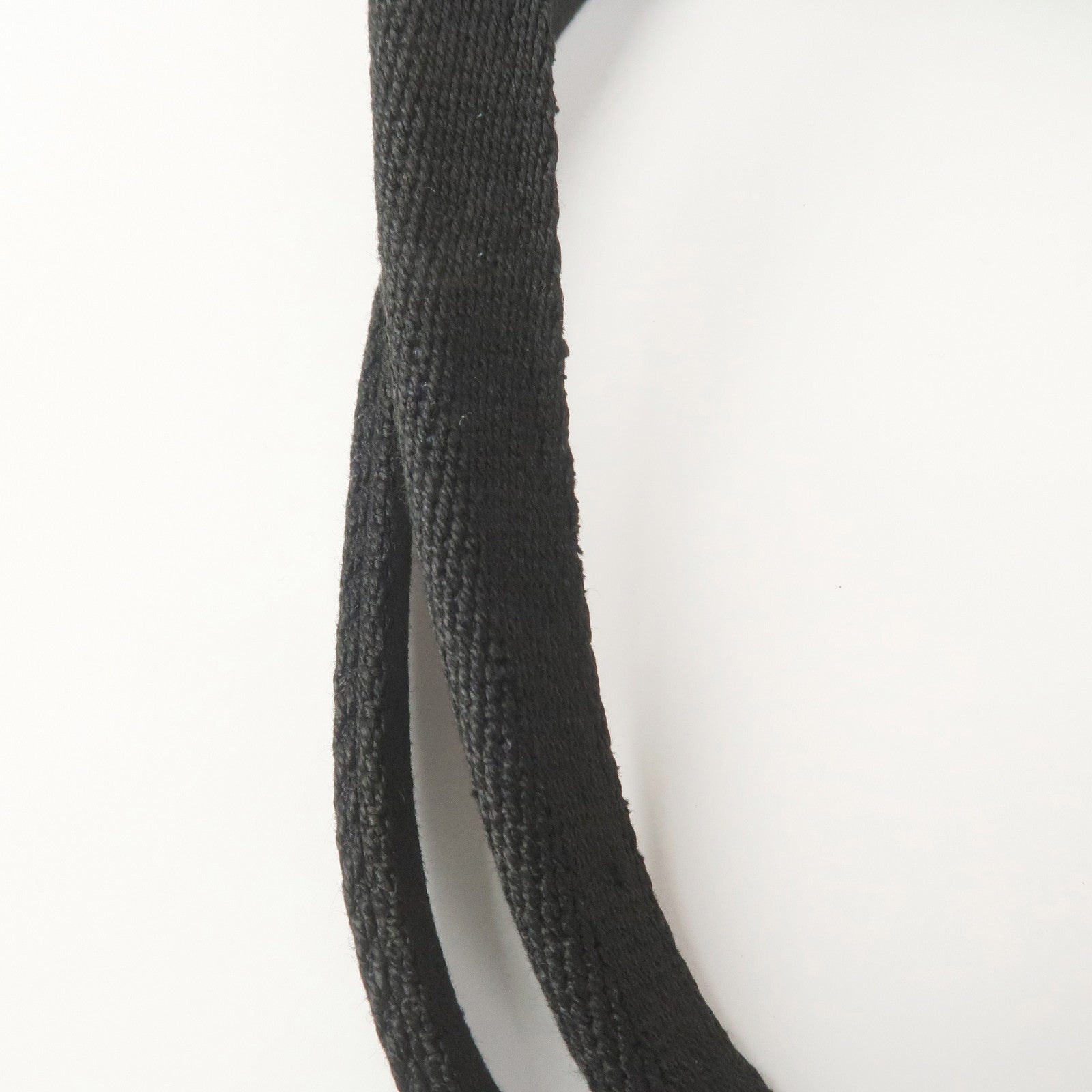 SAINT LAURENT Logo Nylon Black Hand Bag Multicolor