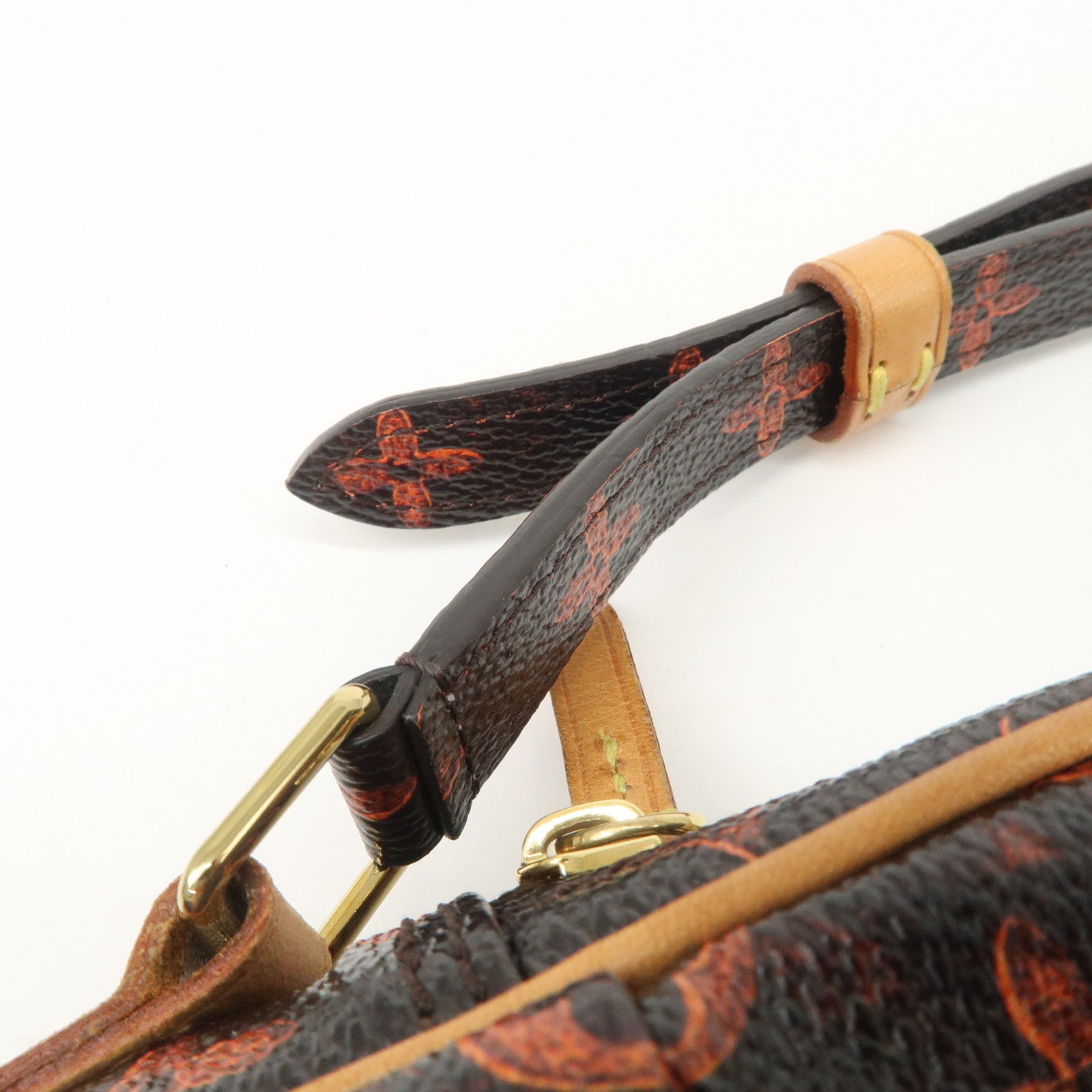 Louis Vuitton Catogram Paname Shoulder Bag Crossbody Bag Brown M44399