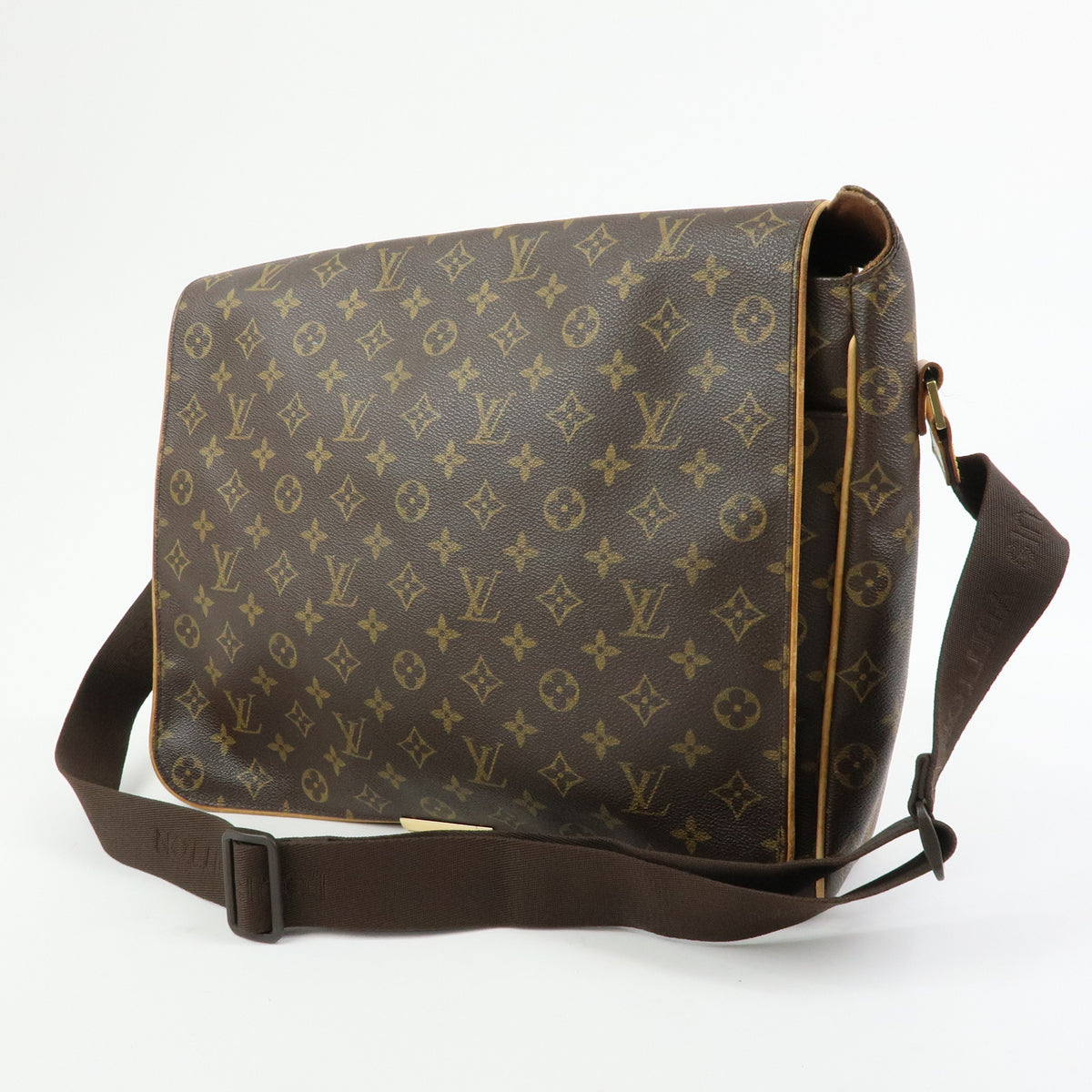 Louis Vuitton Monogram Abbesses Messenger Bag Brown M45257