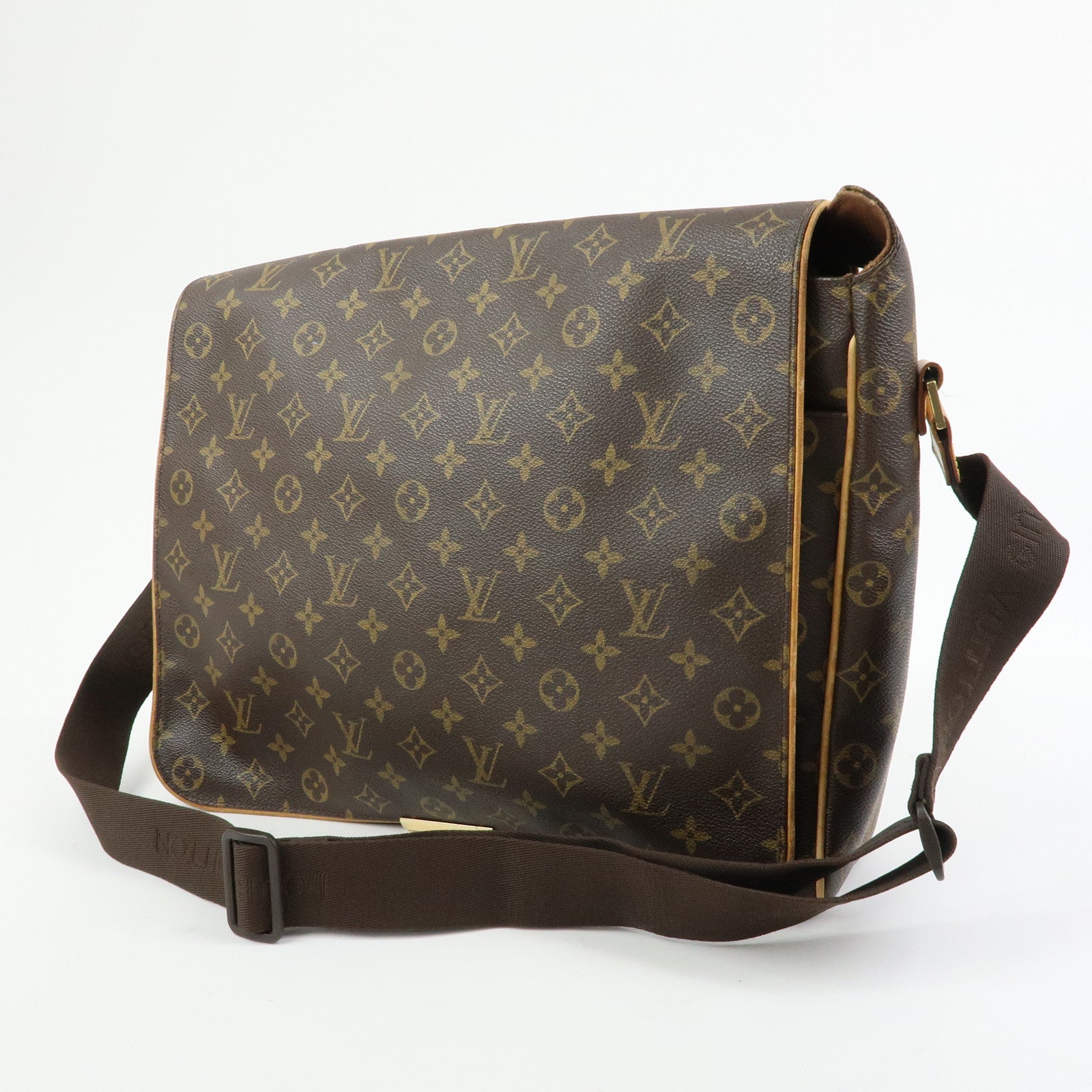 Louis Vuitton Monogram Abbesses Messenger Bag Brown M45257