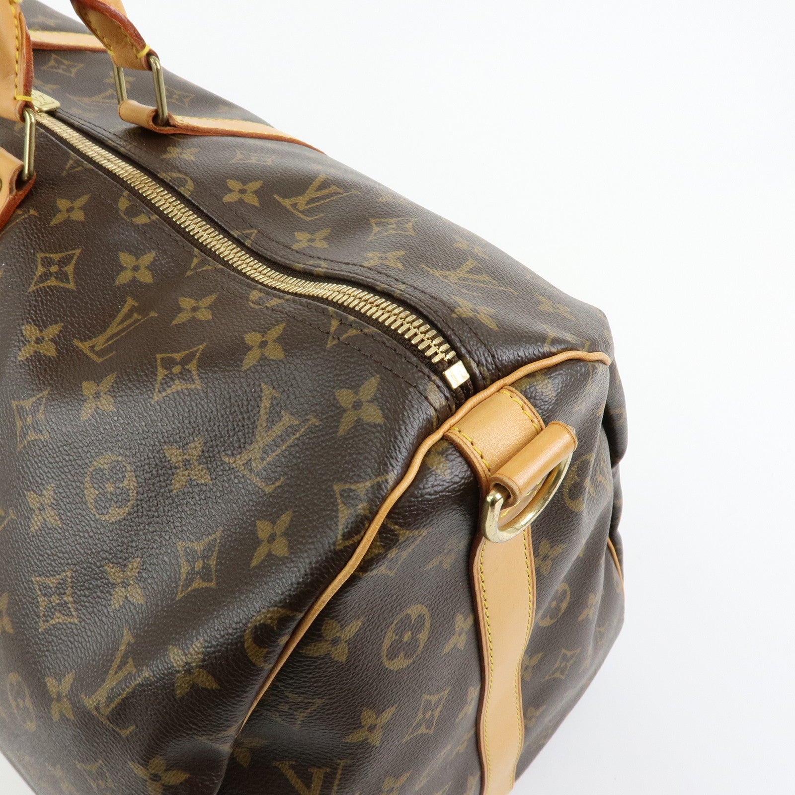 Louis Vuitton Monogram Keep All Bandouliere 55 Boston Bag M41414