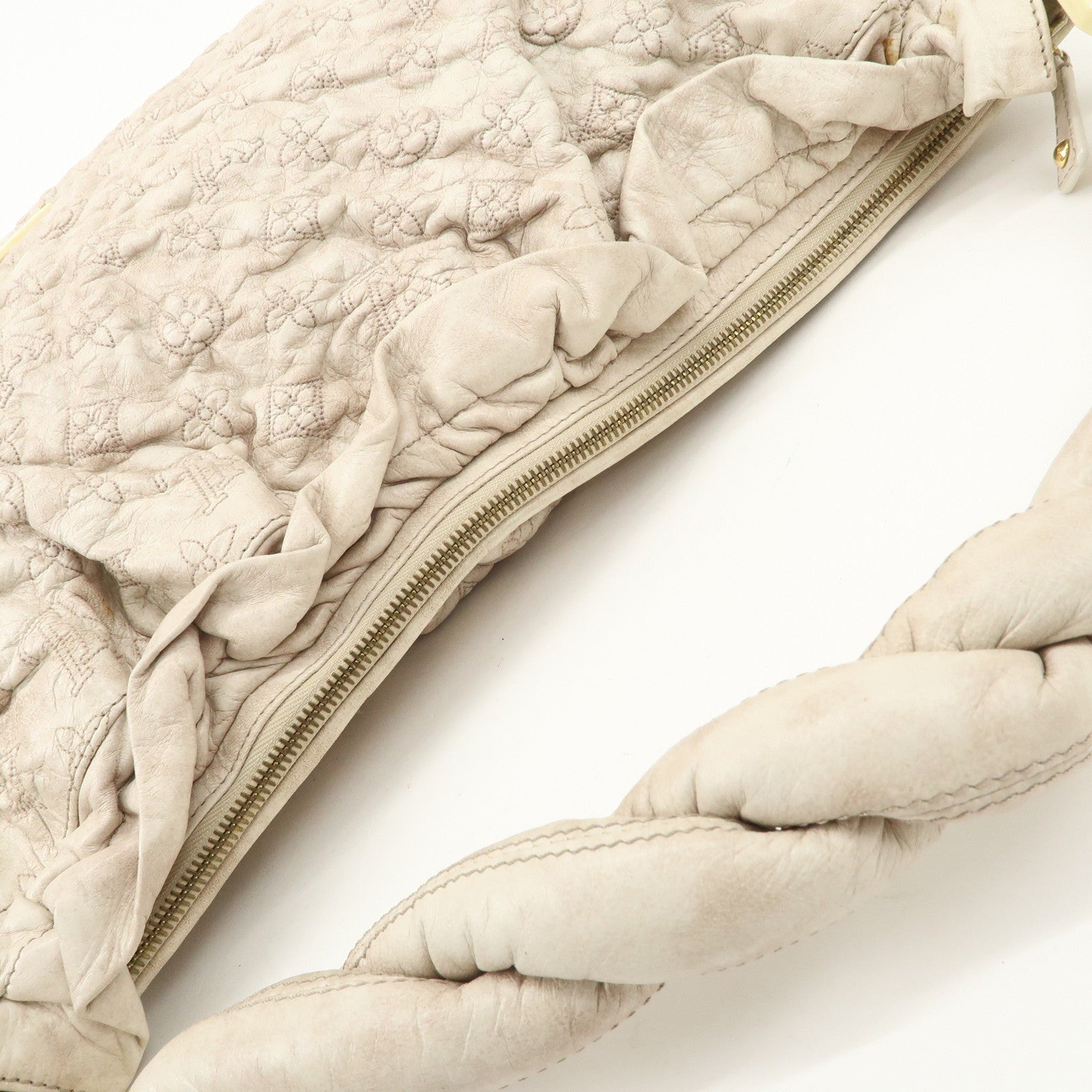 Louis Vuitton Leather Monogram O Lamp Nimbs GM Shoulder Bag M95423 Used