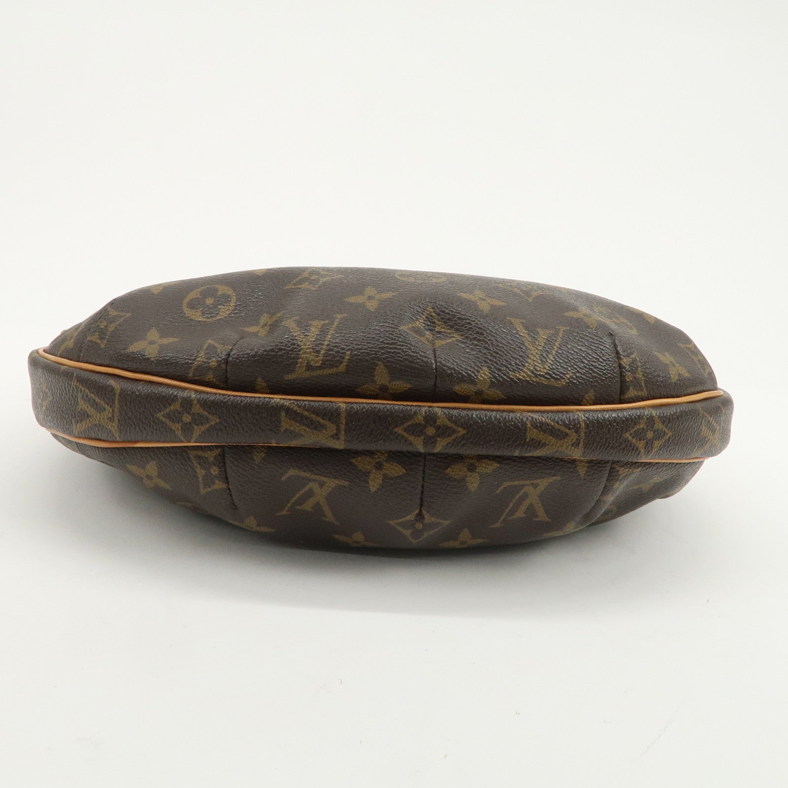 Louis Vuitton Monogram Croissant MM Shoulder Bag Brown M51512