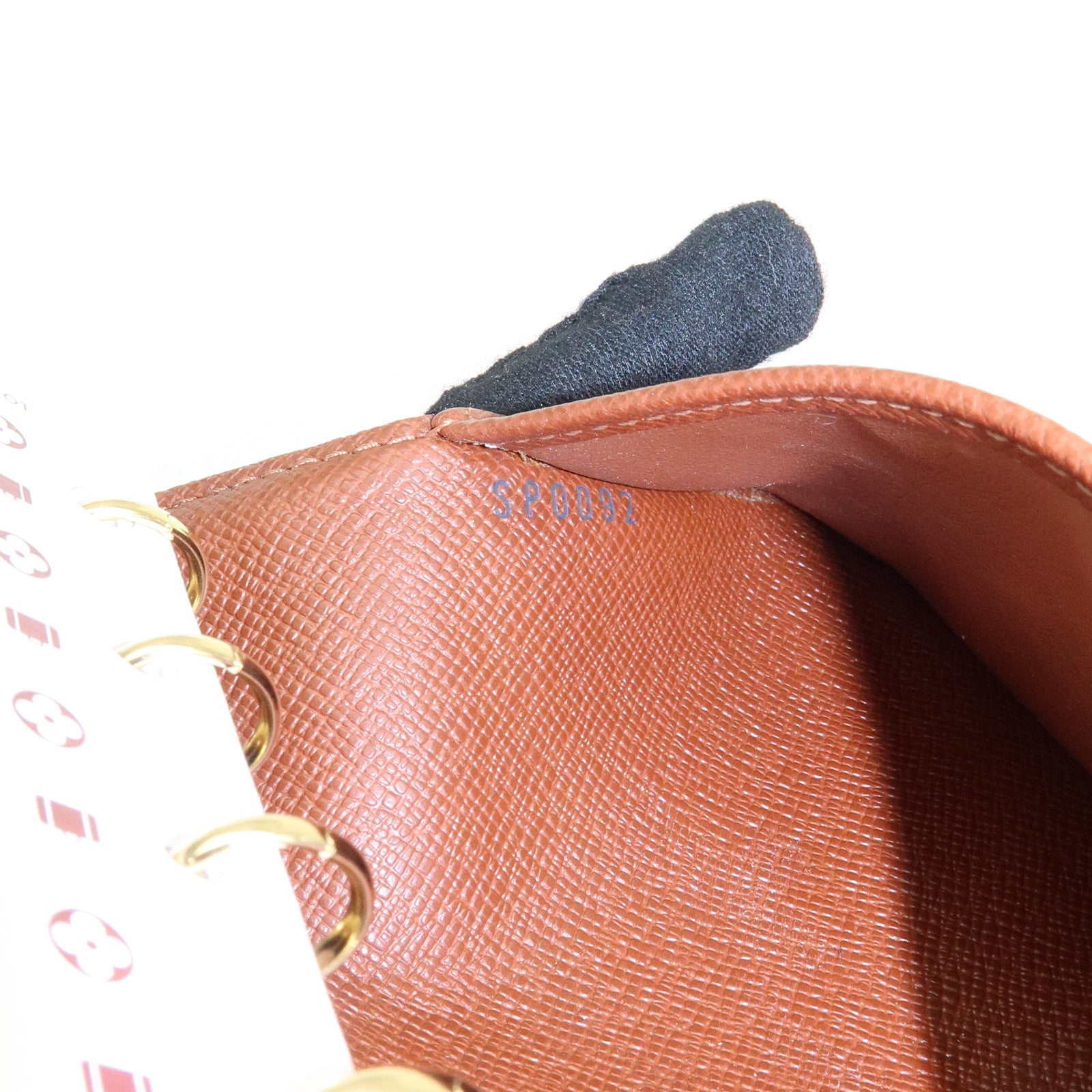 Louis Vuitton Monogram Agenda PM Planner Cover Brown R20005