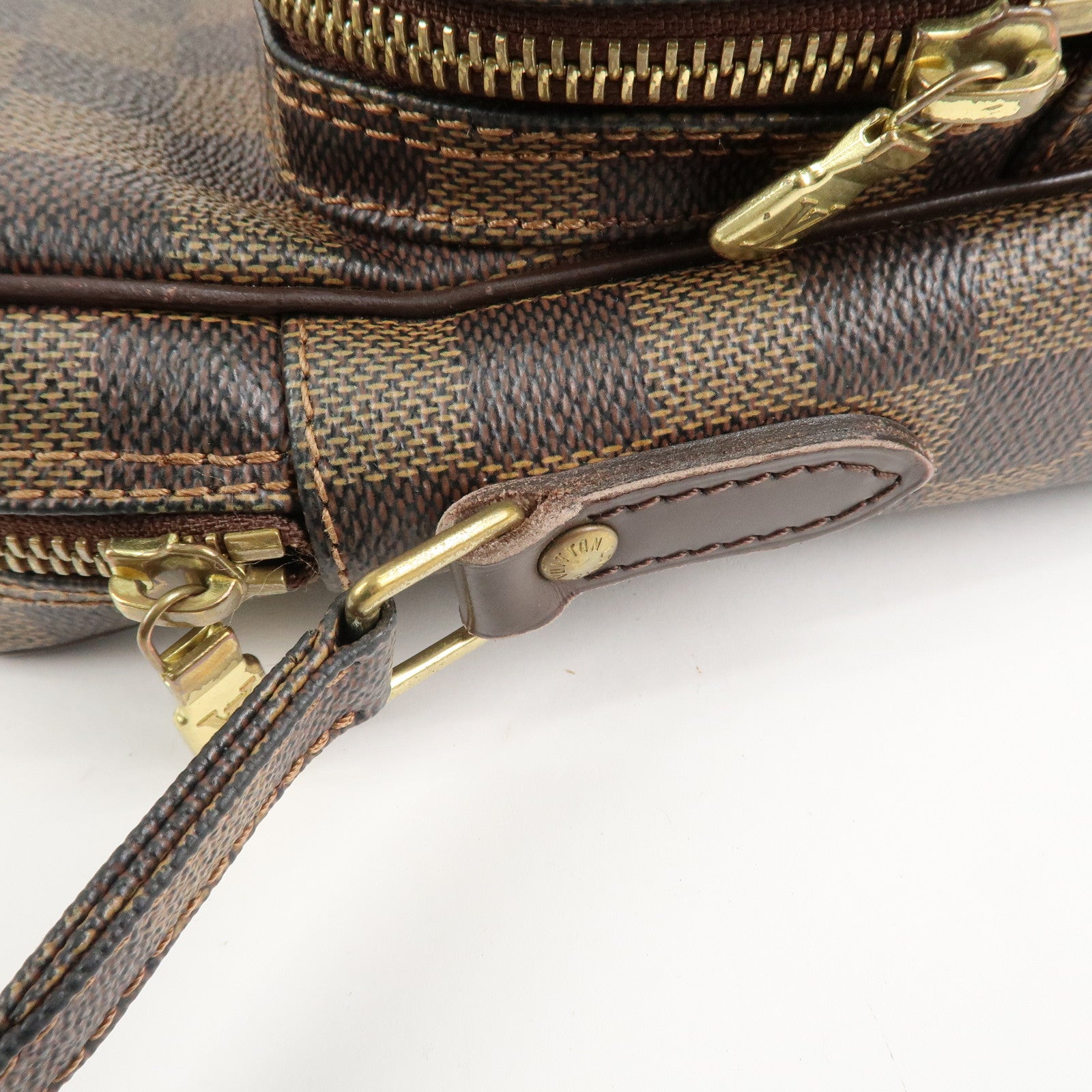 Louis Vuitton Amazone SPO Damier Ebene Shoulder Bag N48074 Used