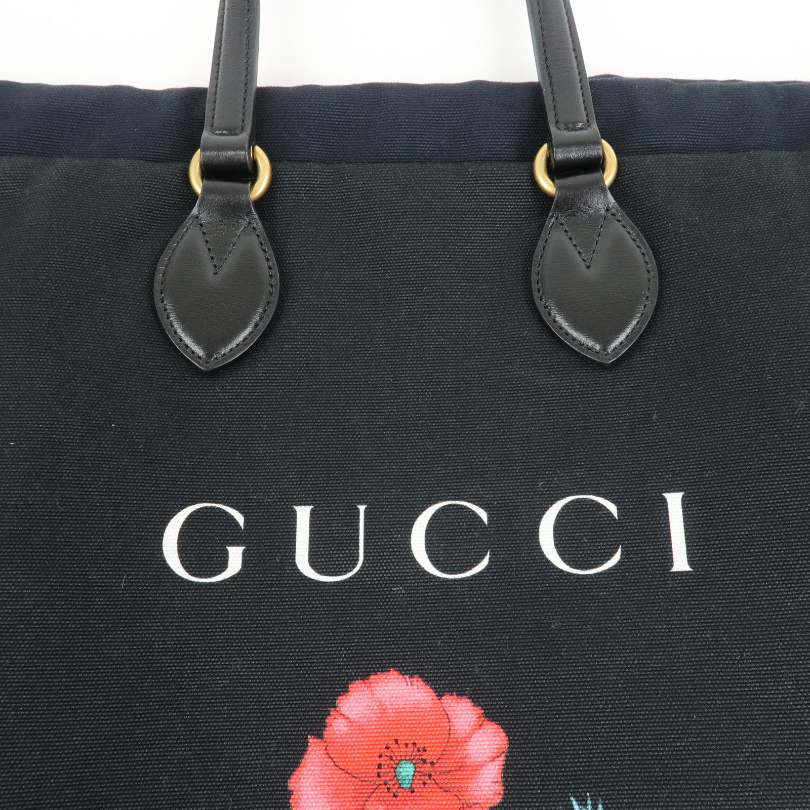 GUCCI Chateau Marmont and Gucci Drawstring Tote Bag 552403