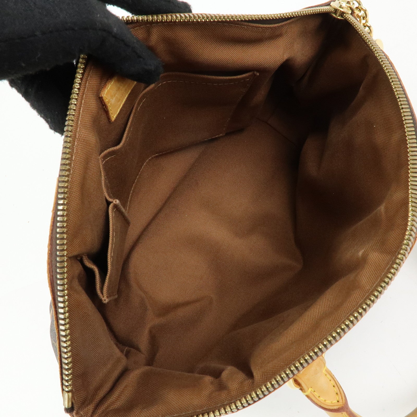 Louis Vuitton Monogram Tivoli PM Hand Bag Shoulder Bag Brown M40143