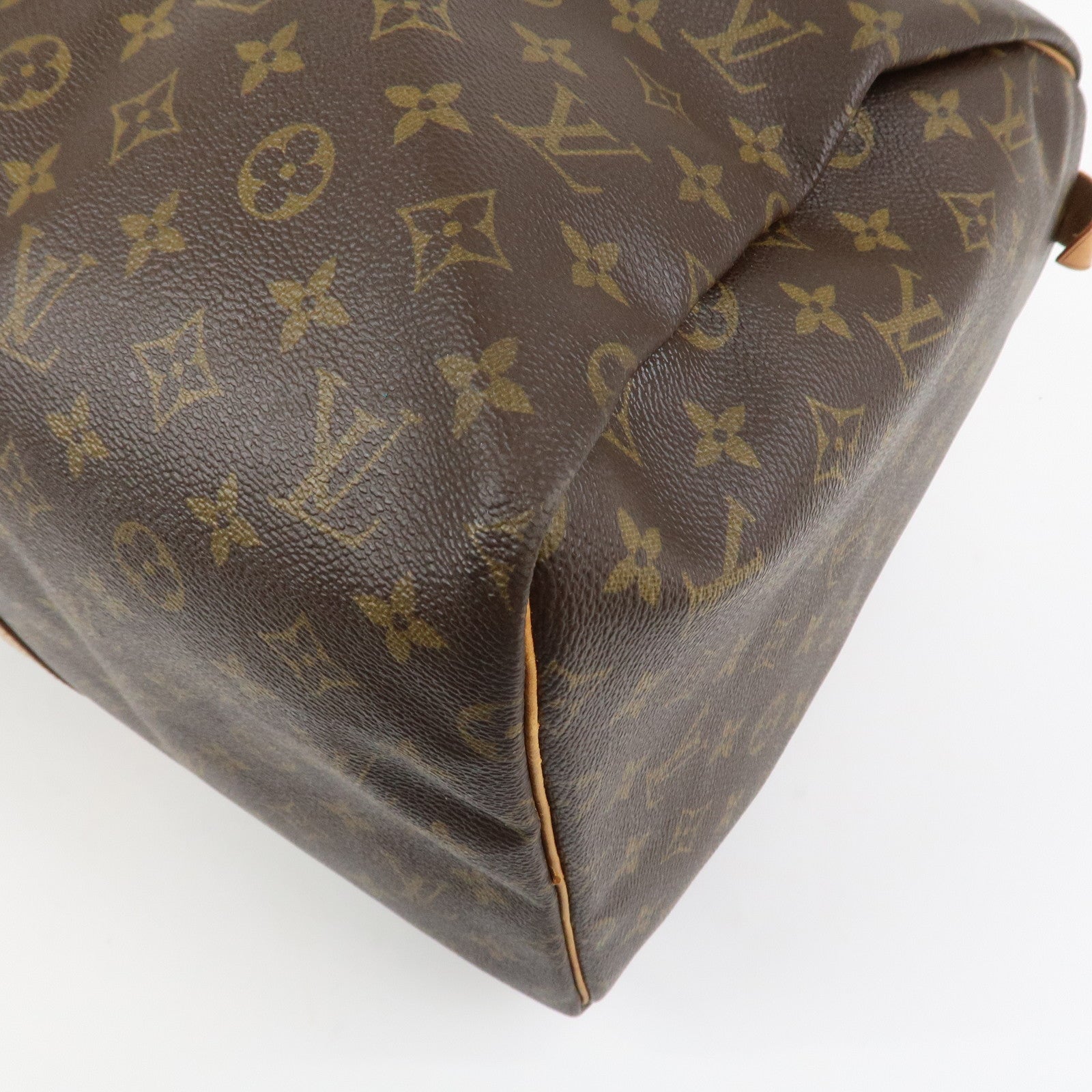 Louis Vuitton Monogram Keep All 55 Boston Bag Brown M41424
