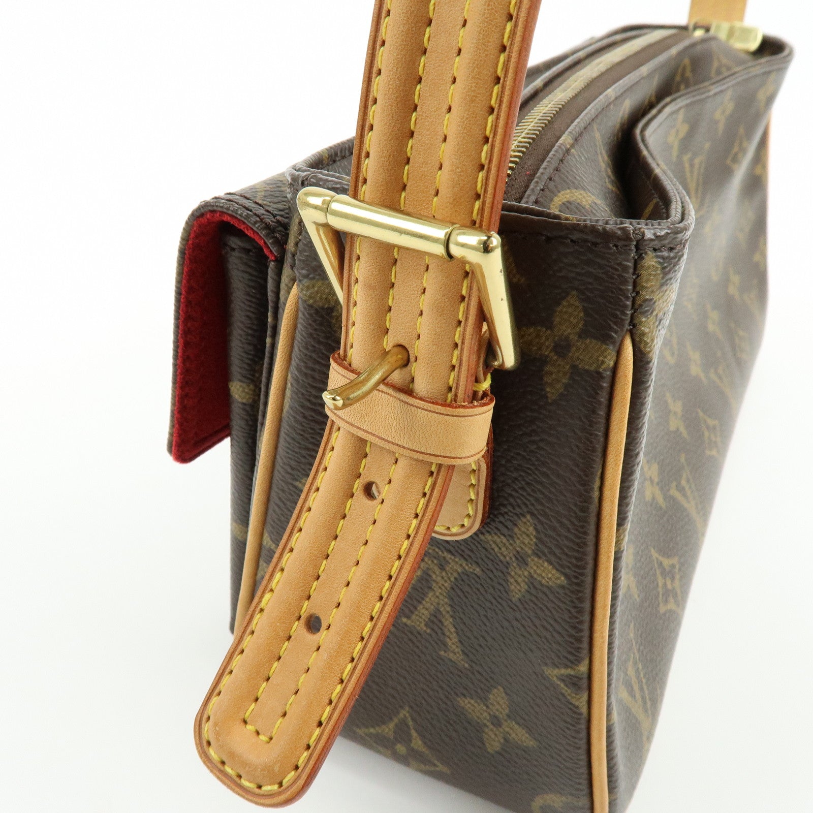 Louis Vuitton Monogram Vivacite Shoulder Bag Hand Bag M51164