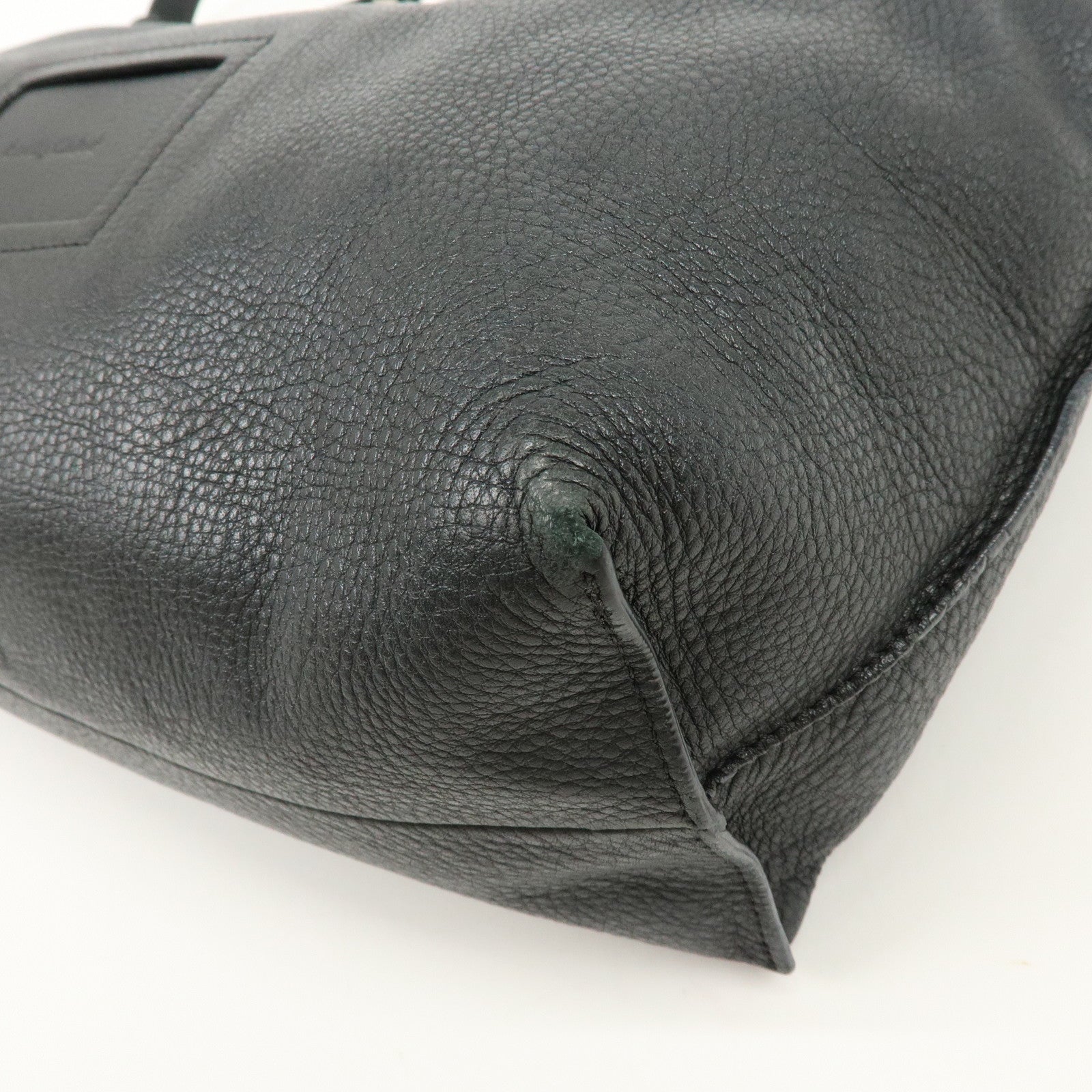 Chloe See By Chloe Leather 2Way Bag Shoulder Bag Hand Bag Black