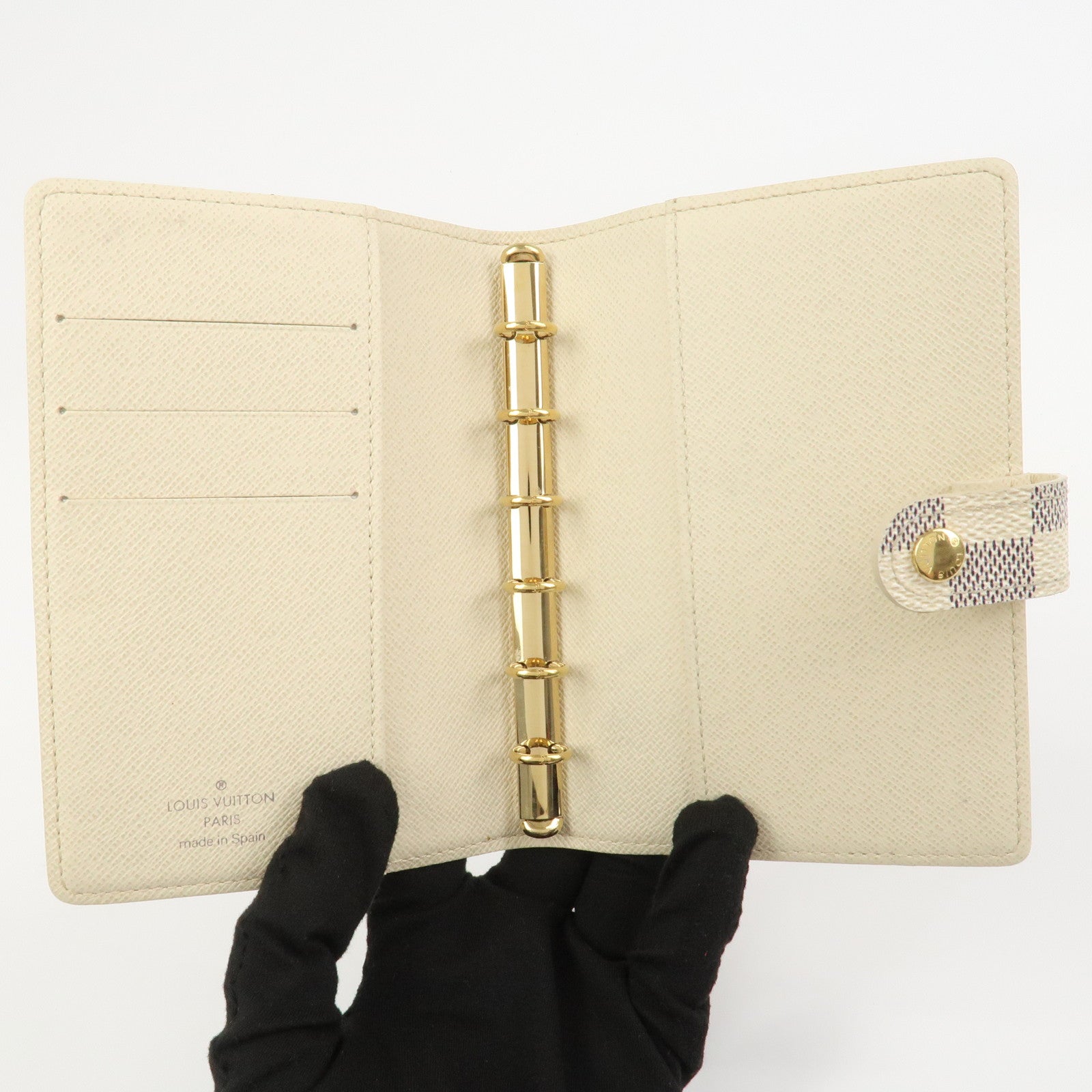 Louis Vuitton Damier Azur Agenda PM Planner Cover R20706