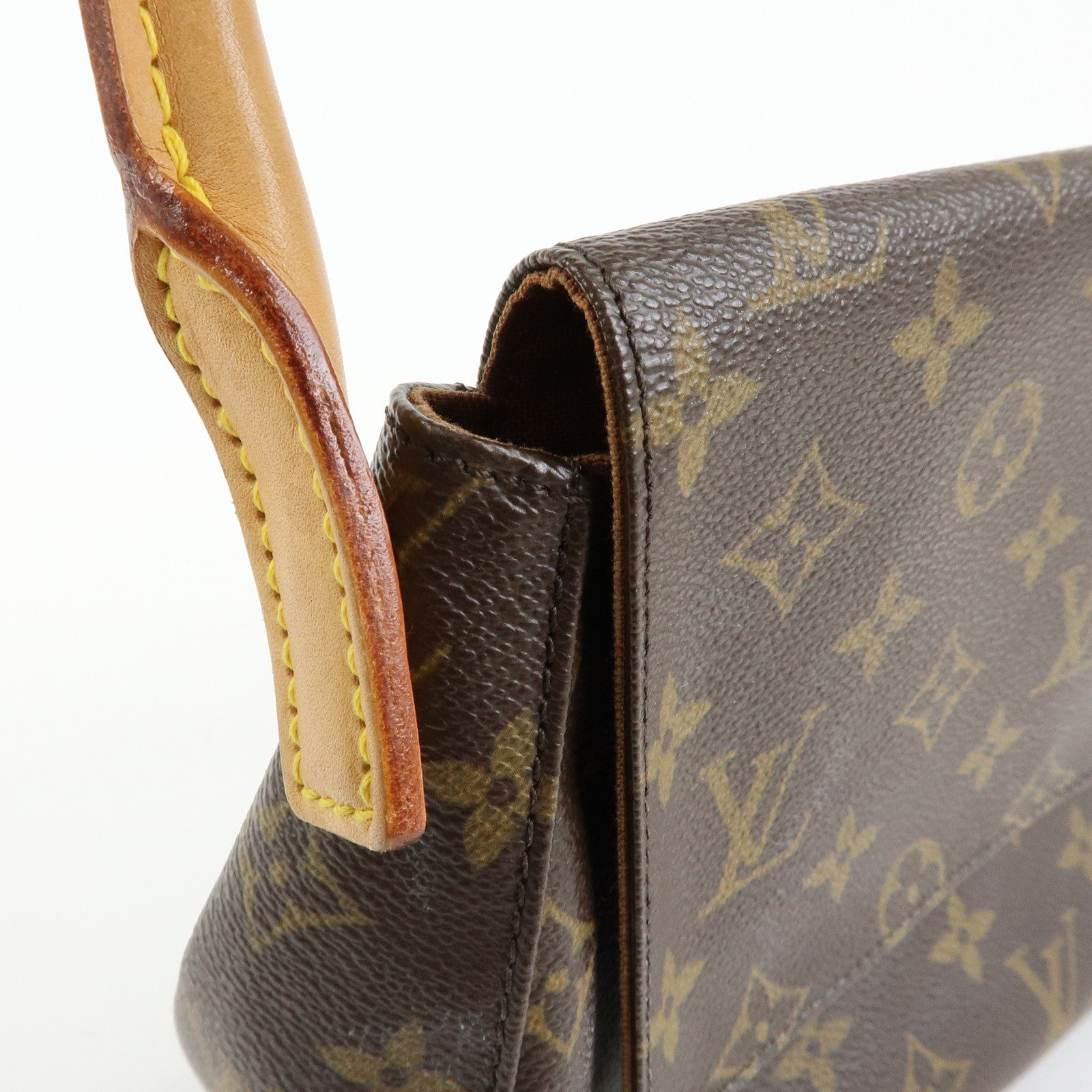 Louis Vuitton Monogram Mini Looping Shoulder Bag Brown M51147