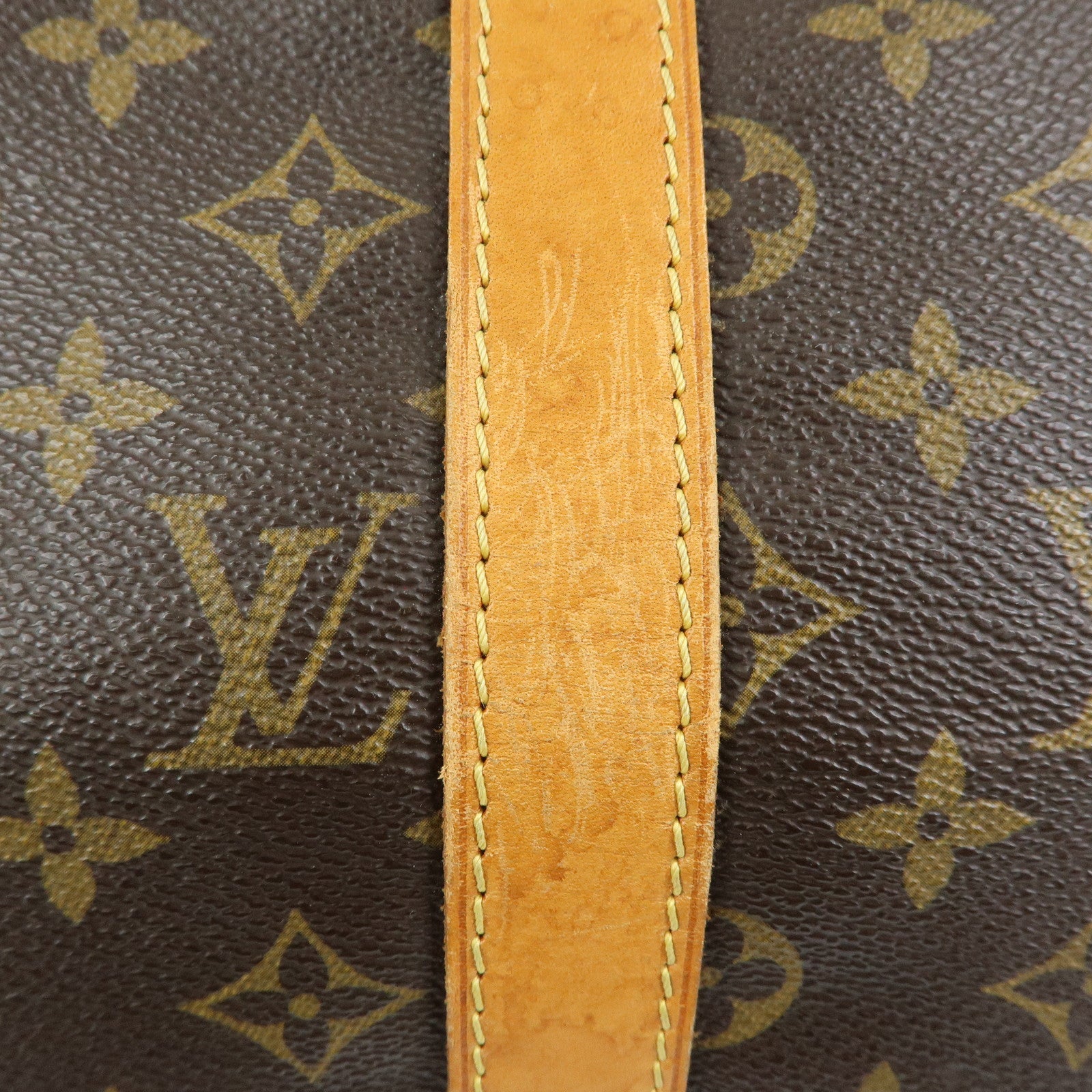 Louis Vuitton Monogram Keep All Bandouliere 50 Boston Bag M41416