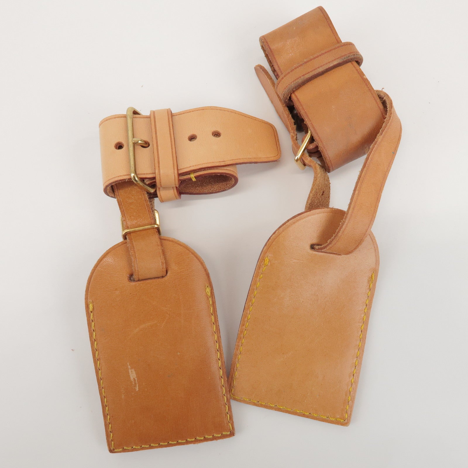 Louis Vuitton Set of 10 Leather Name Tag & Poignet