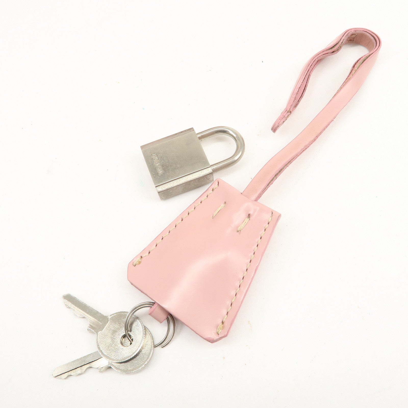 PRADA Nylon Leather Shoulder Bag Hand Bag Boston Bag Pink BR3150