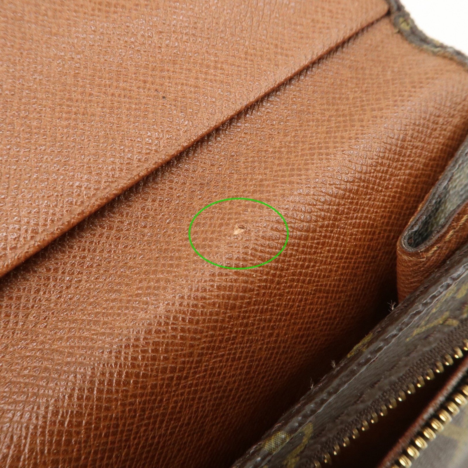 Louis Vuitton Monogram Pochette Lava 23 Clutch Bag M51940 Used