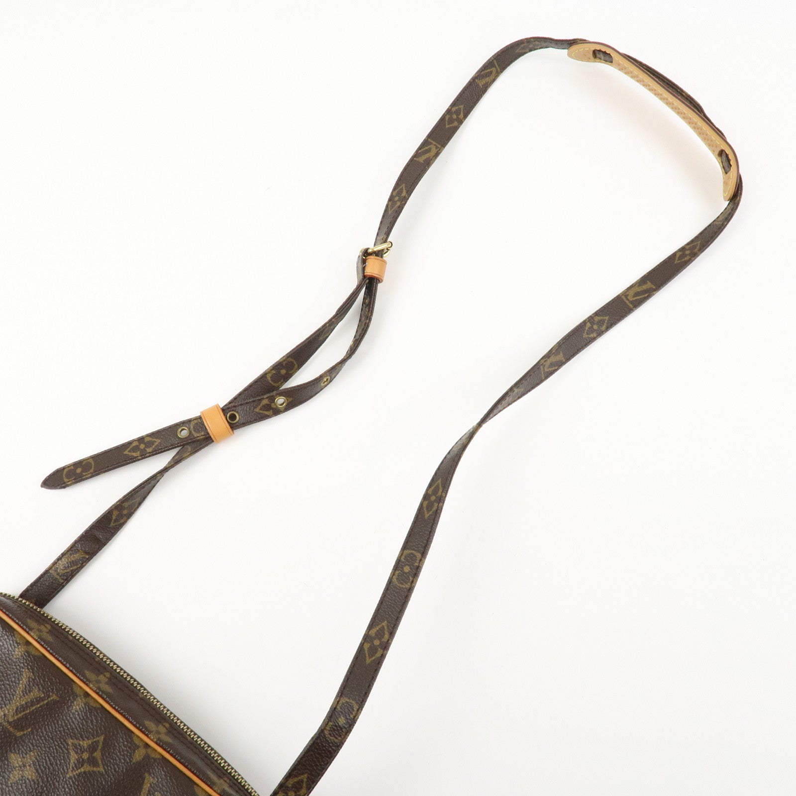Louis Vuitton Monogram Pochette Marly Bandouliere Bag Brown M51828