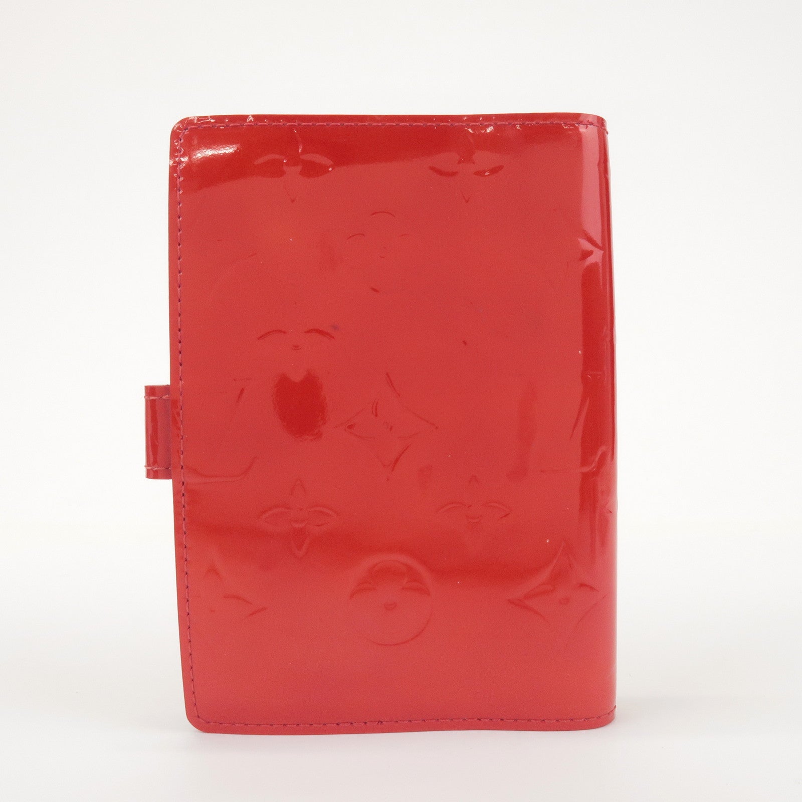Louis Vuitton Monogram Vernis Agenda PM Pomme d'Amour Red R21016