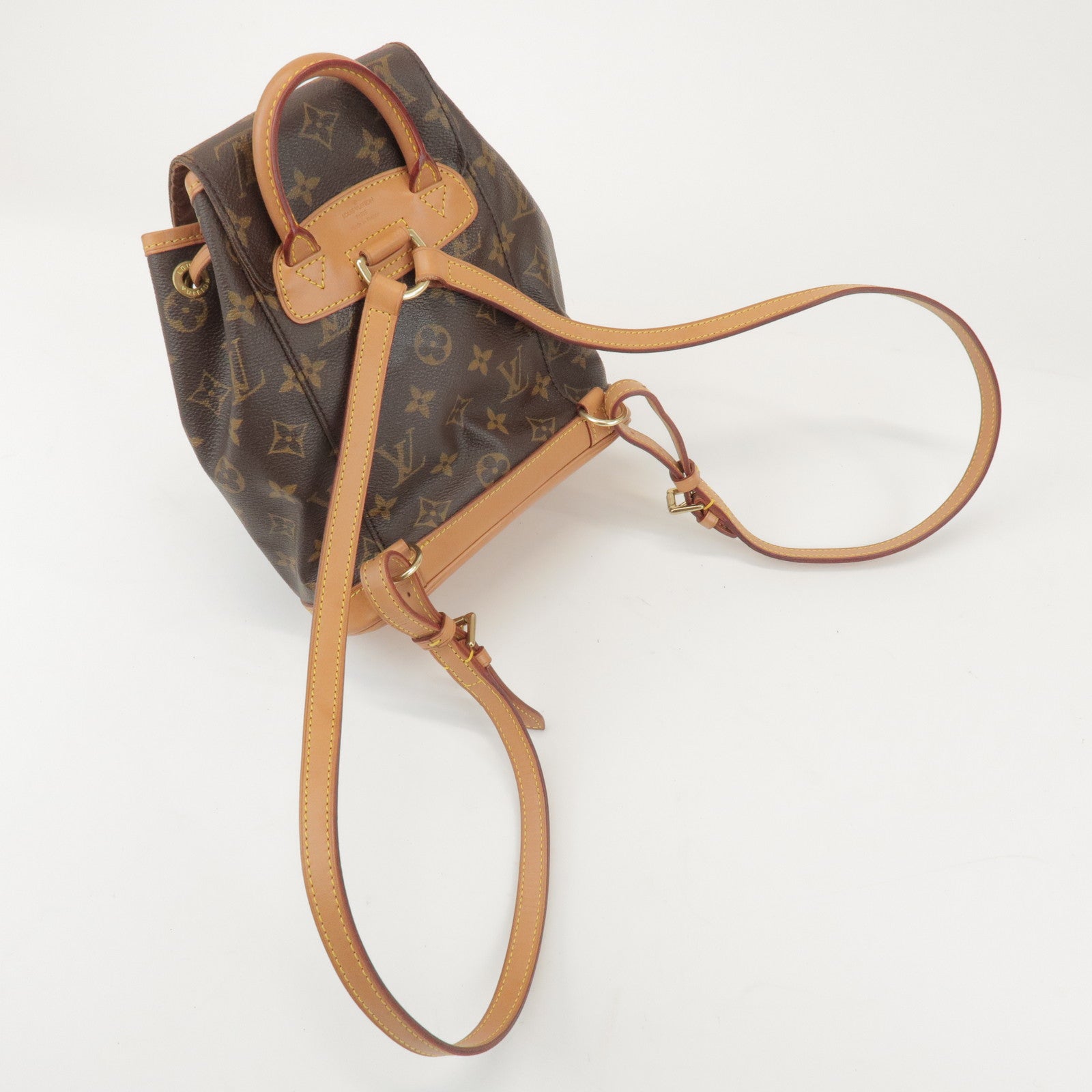Louis Vuitton Monogram Mini Montsouris Backpack Brown M51137