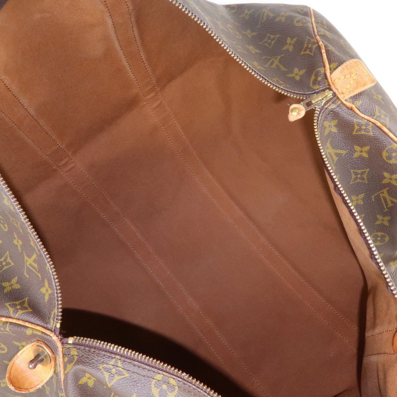 Louis Vuitton Monogram Keep All 55 Boston Bag Brown M41424