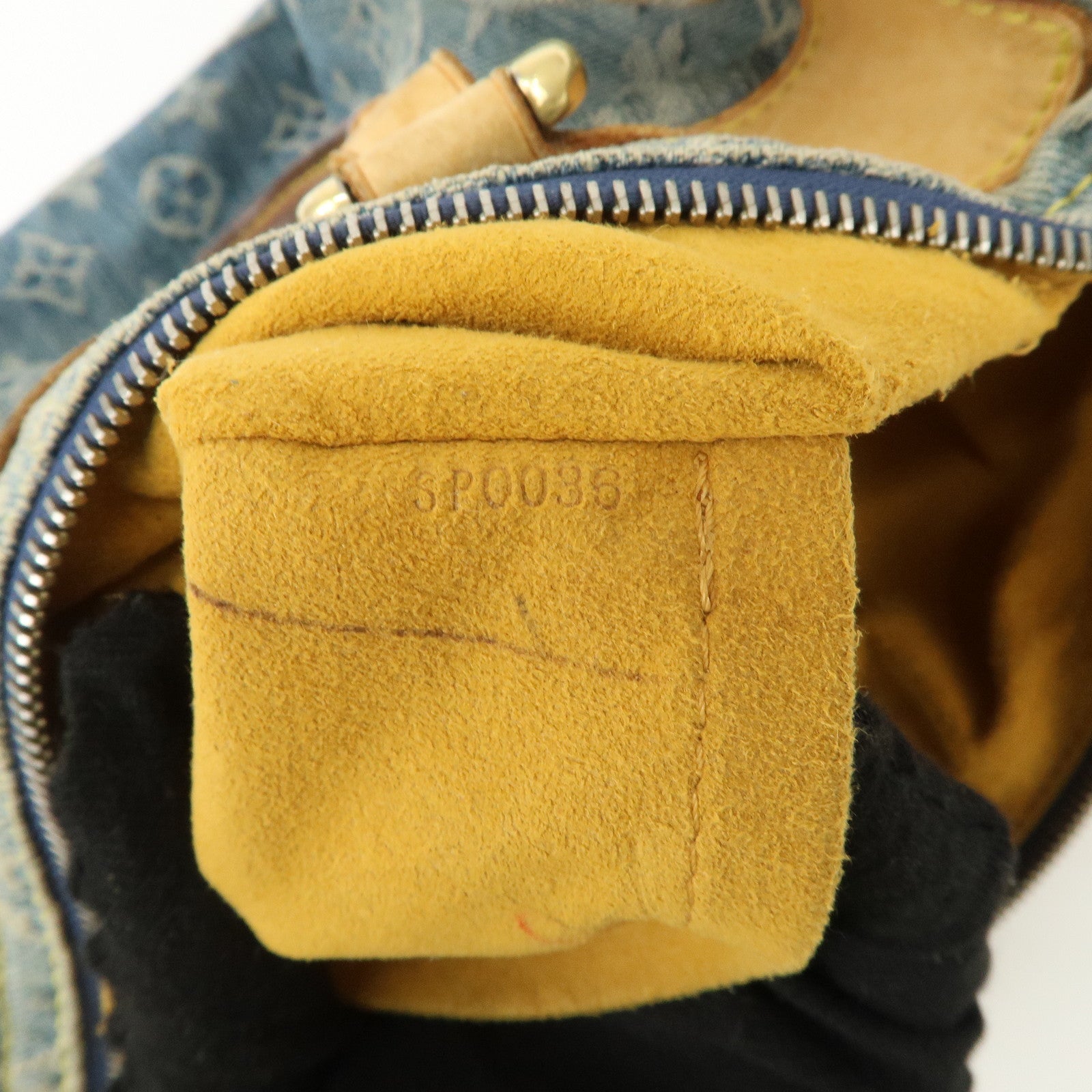 Louis Vuitton Monogram Denim Neo Speedy Boston Bag Blue M95019 Used