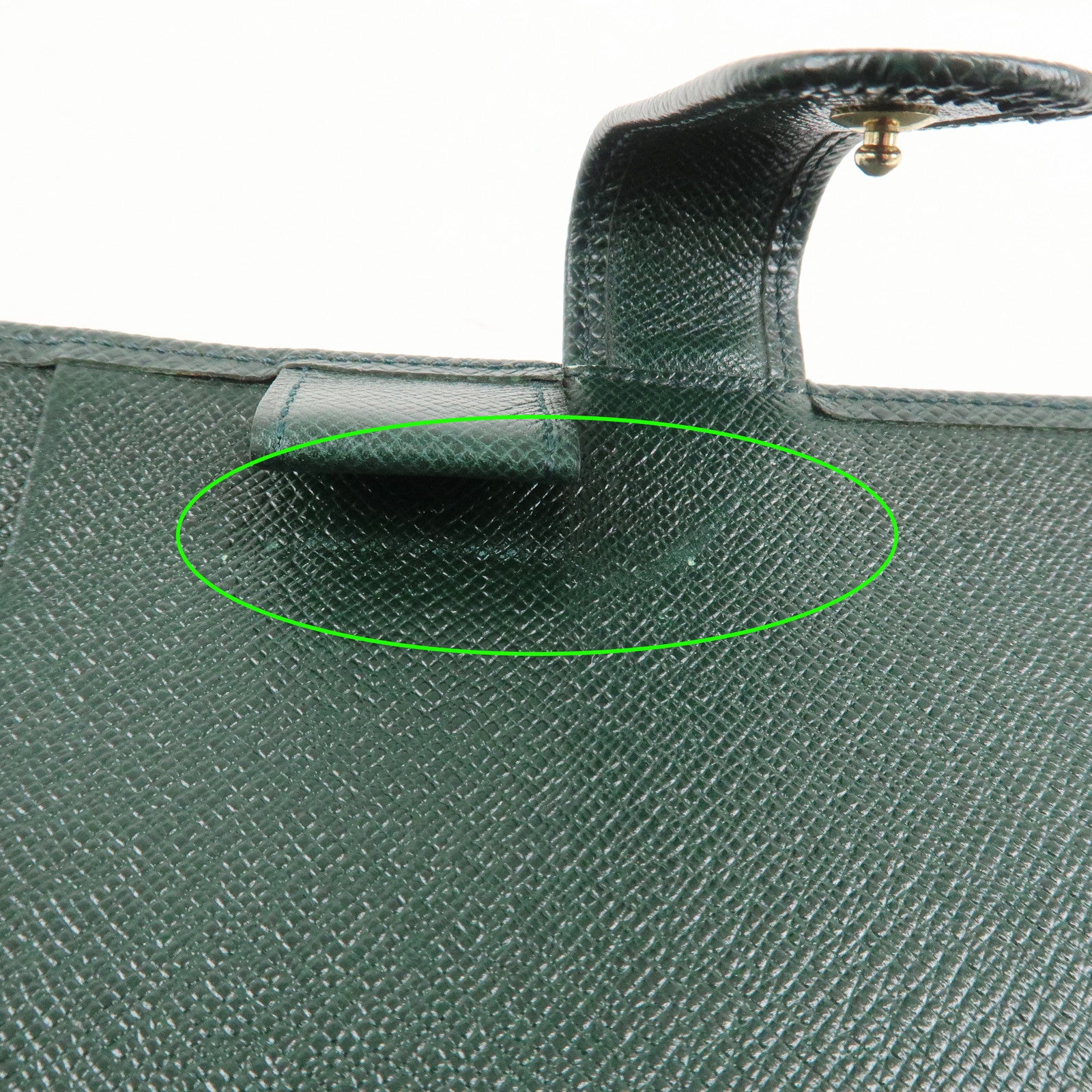 Louis Vuitton Epi Agenda MM Planner Cover Epicea R20431 Used