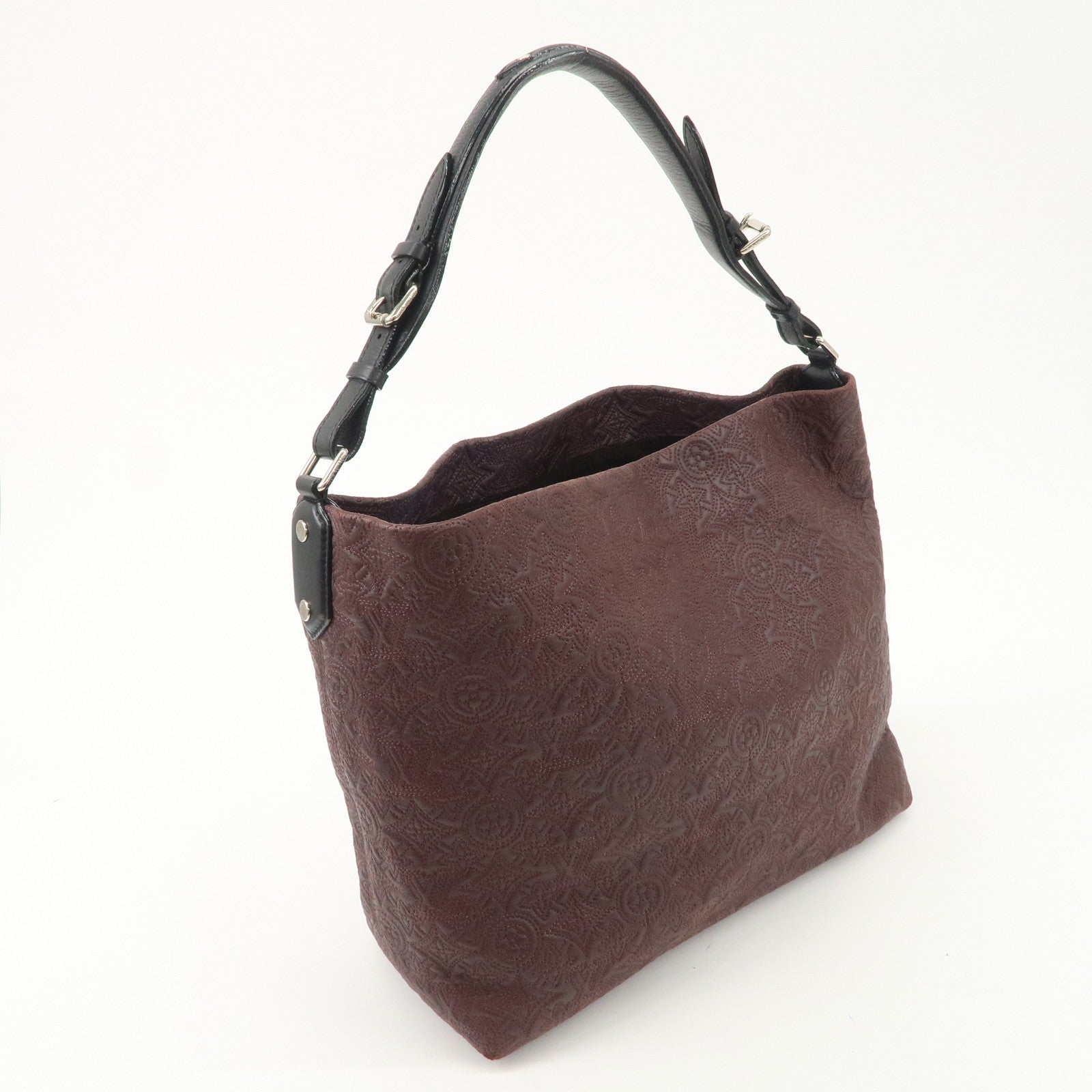 Louis Vuitton Monogram Antia Hobo PM Shoulder Bag Bordeaux M93834 Used