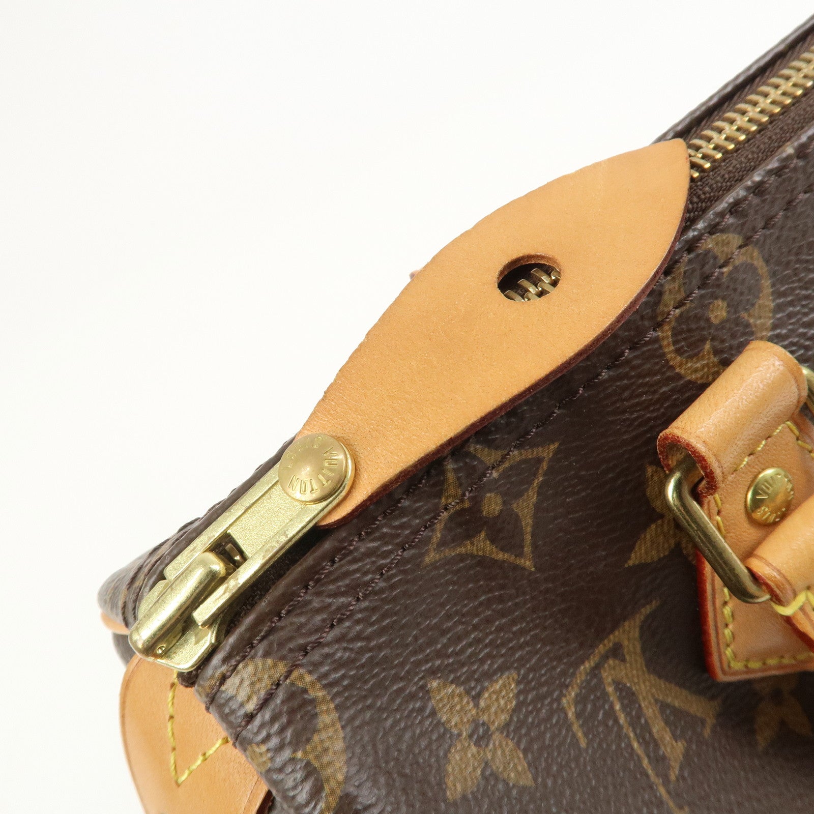 Louis Vuitton Monogram Speedy 25 Boston Bag Hand Bag Brown M41528