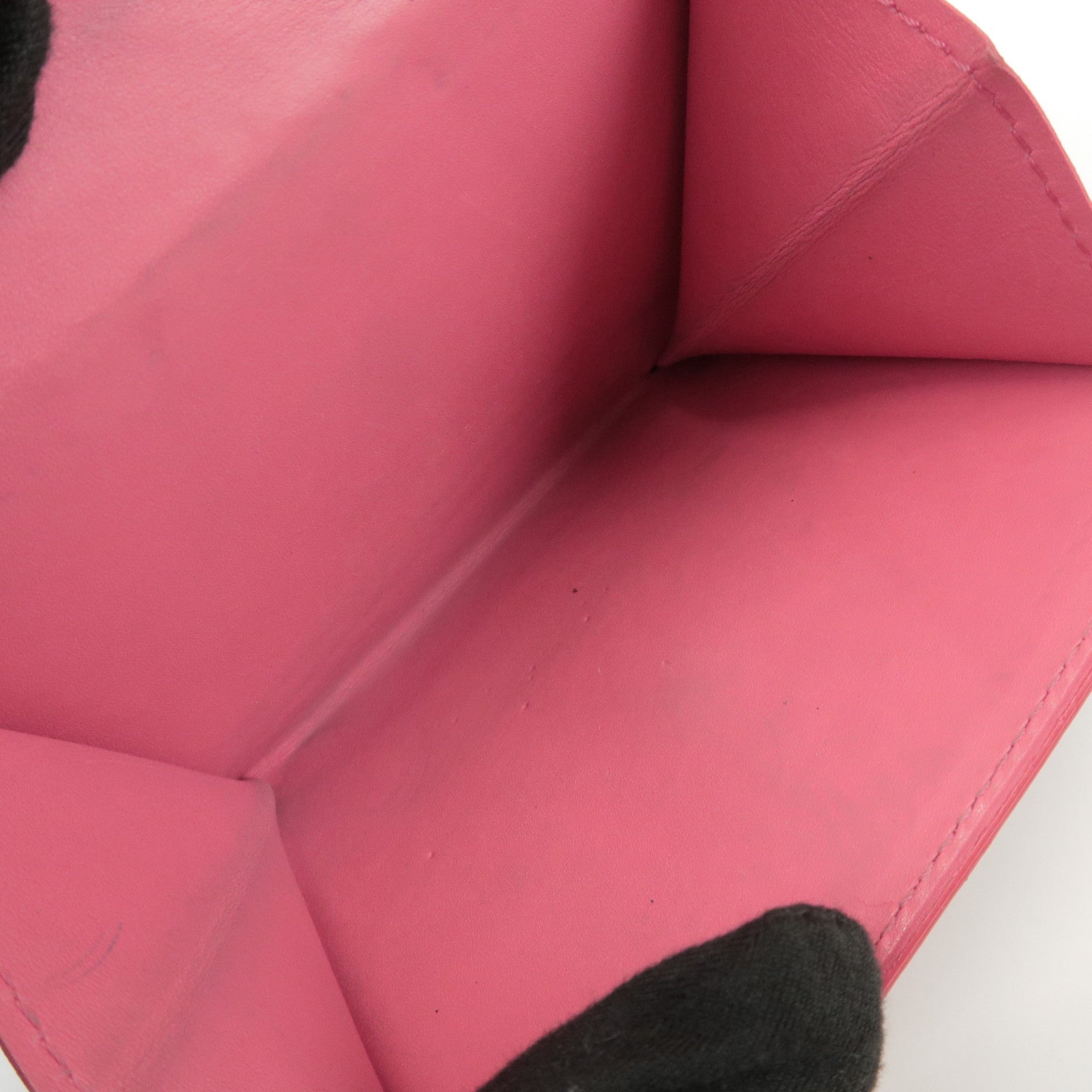 Louis Vuitton Vernis Porte Monnaie Billets Cartes Crédit M9139F