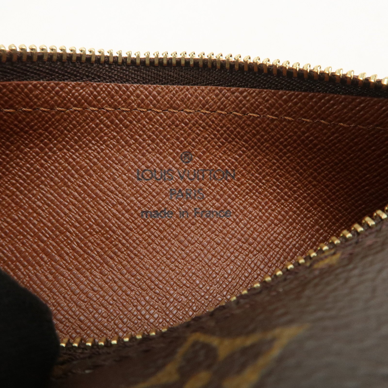 Louis Vuitton Monogram Mini Pouch for Papillon Bag Brown