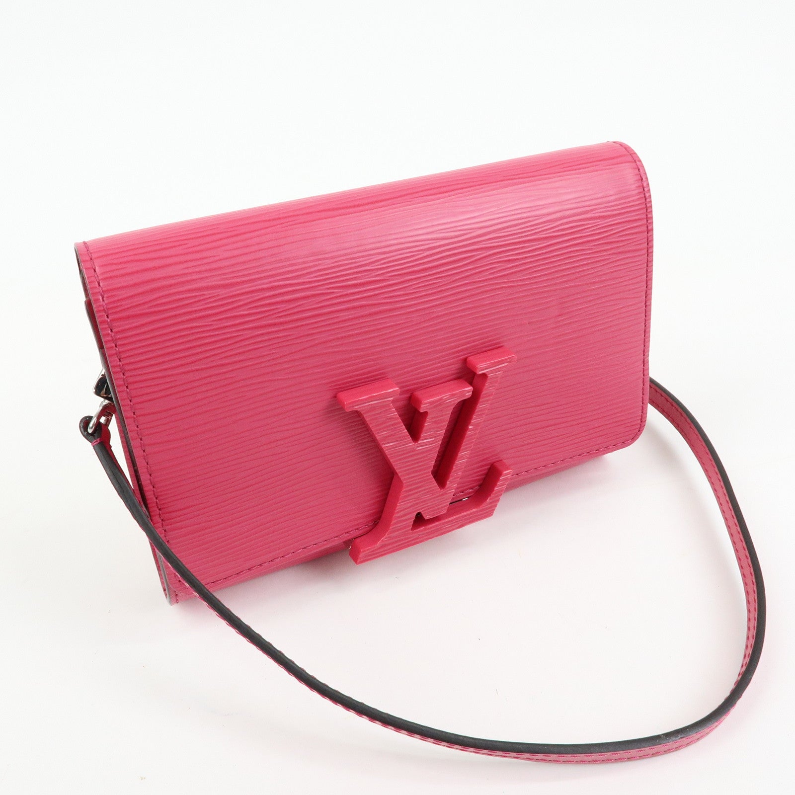 Louis Vuitton Epi Pochette Louise PM 2WAY Bag Pivoine M42082