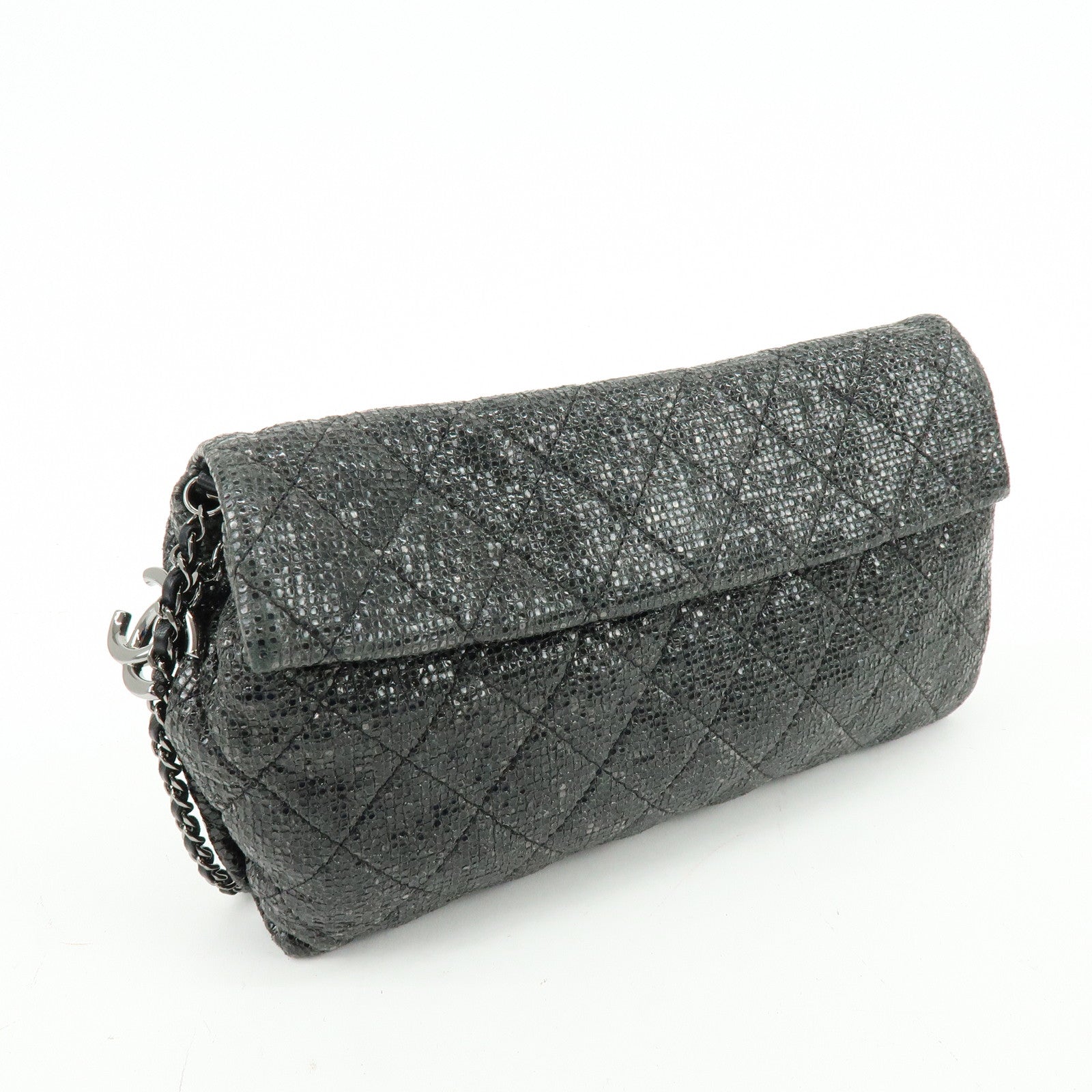 CHANEL Matelasse Chain Shoulder Bag 2014 Christmas Edition Black