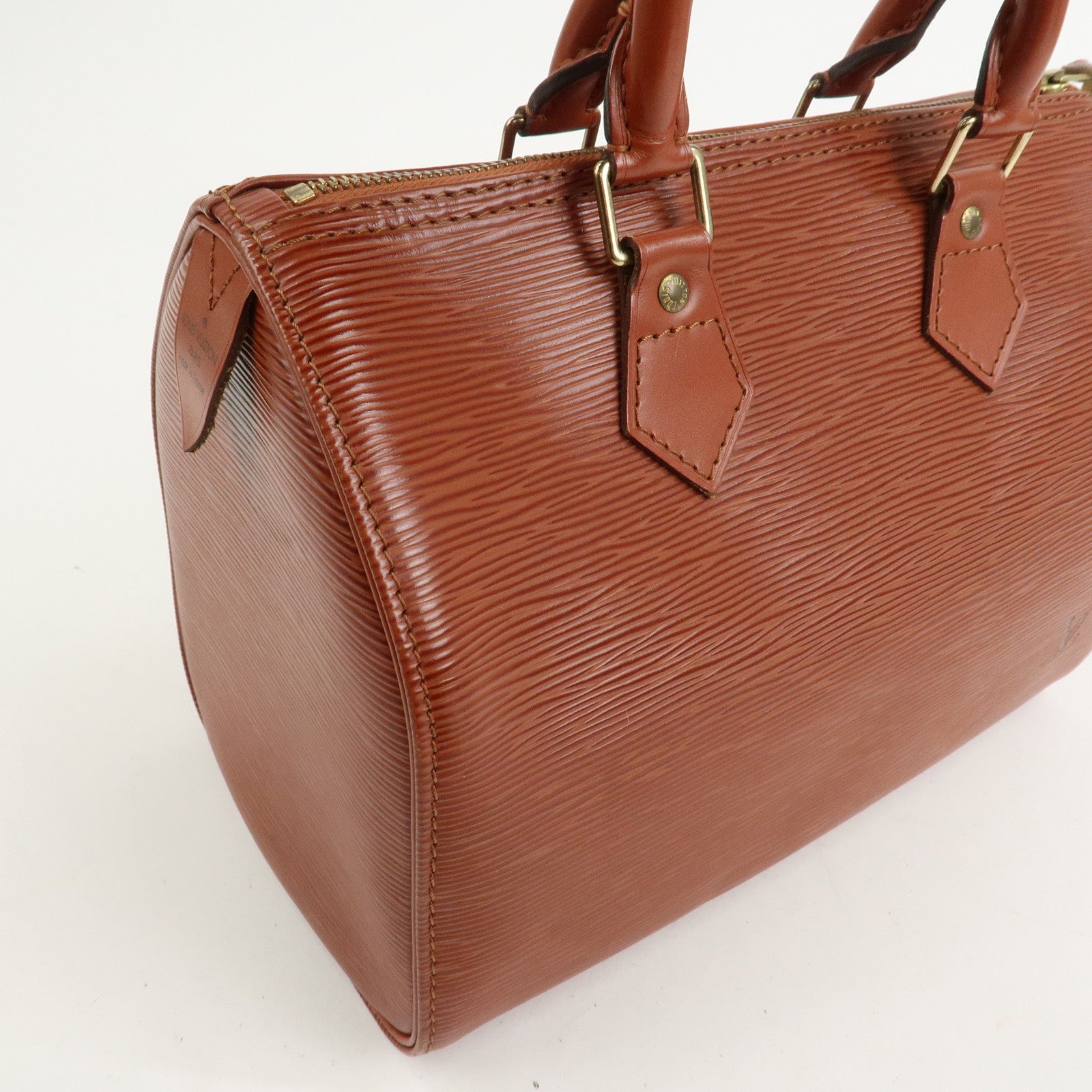 Louis Vuitton Epi Speedy 25 Hand Boston Bag Kenya Brown M43013
